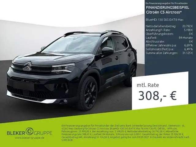 2024 Citroen C5 Aircross in Black for sale