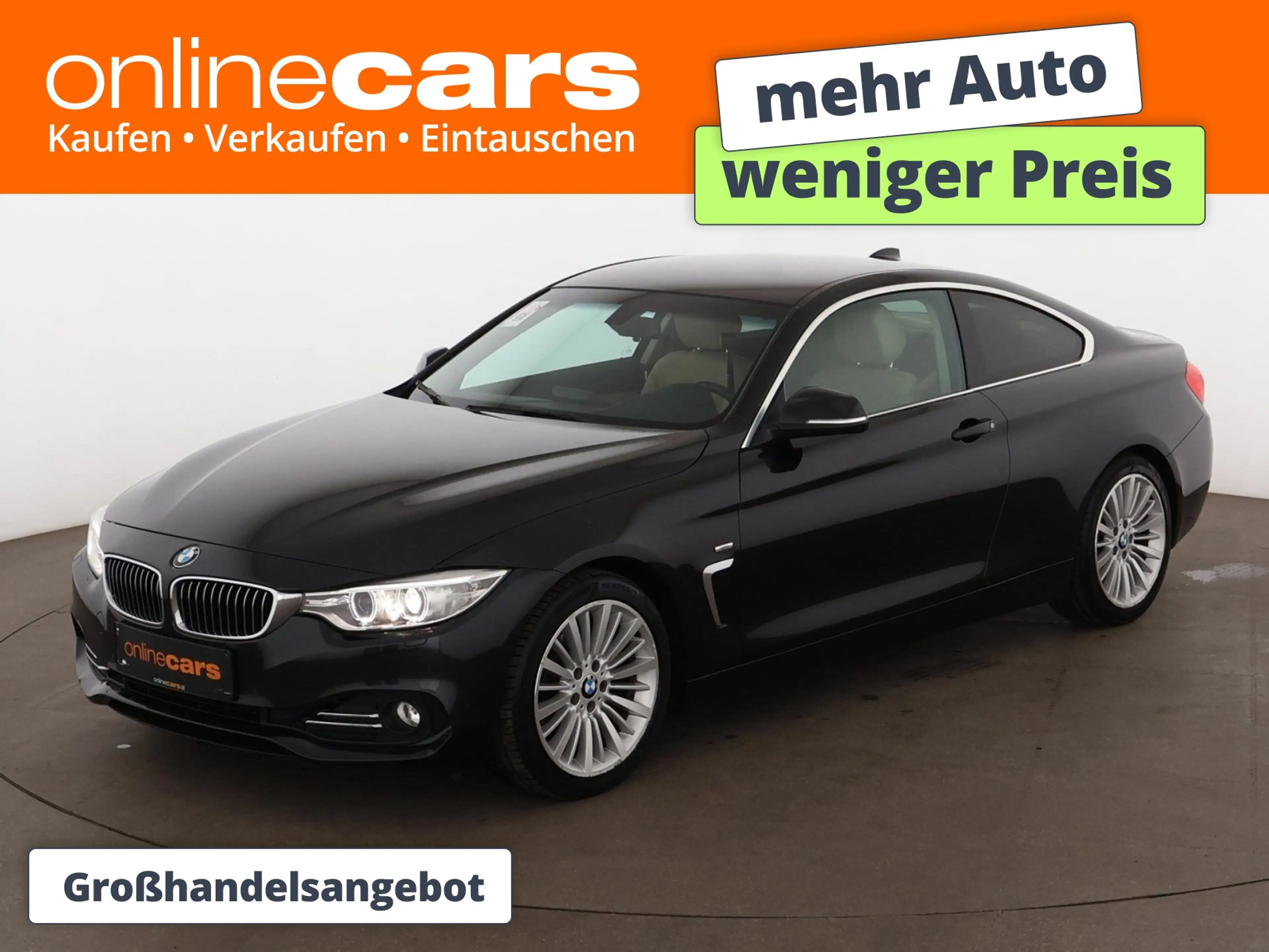 BMW 420 i Coupe Luxury Line XENON LEDER SITZHZG TEMP
