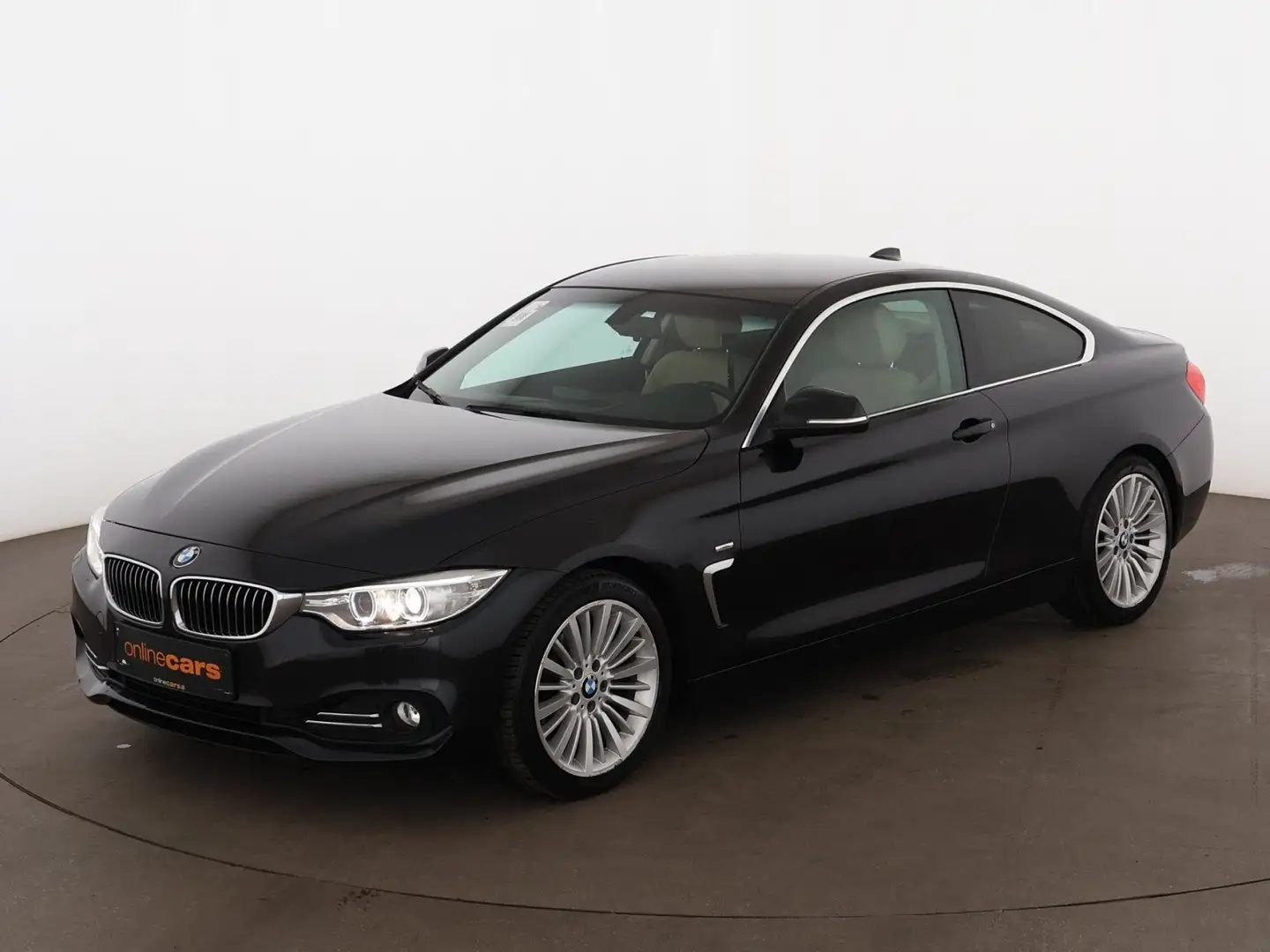 BMW 420 i Coupe Luxury Line XENON LEDER SITZHZG TEMP Schwarz - 2