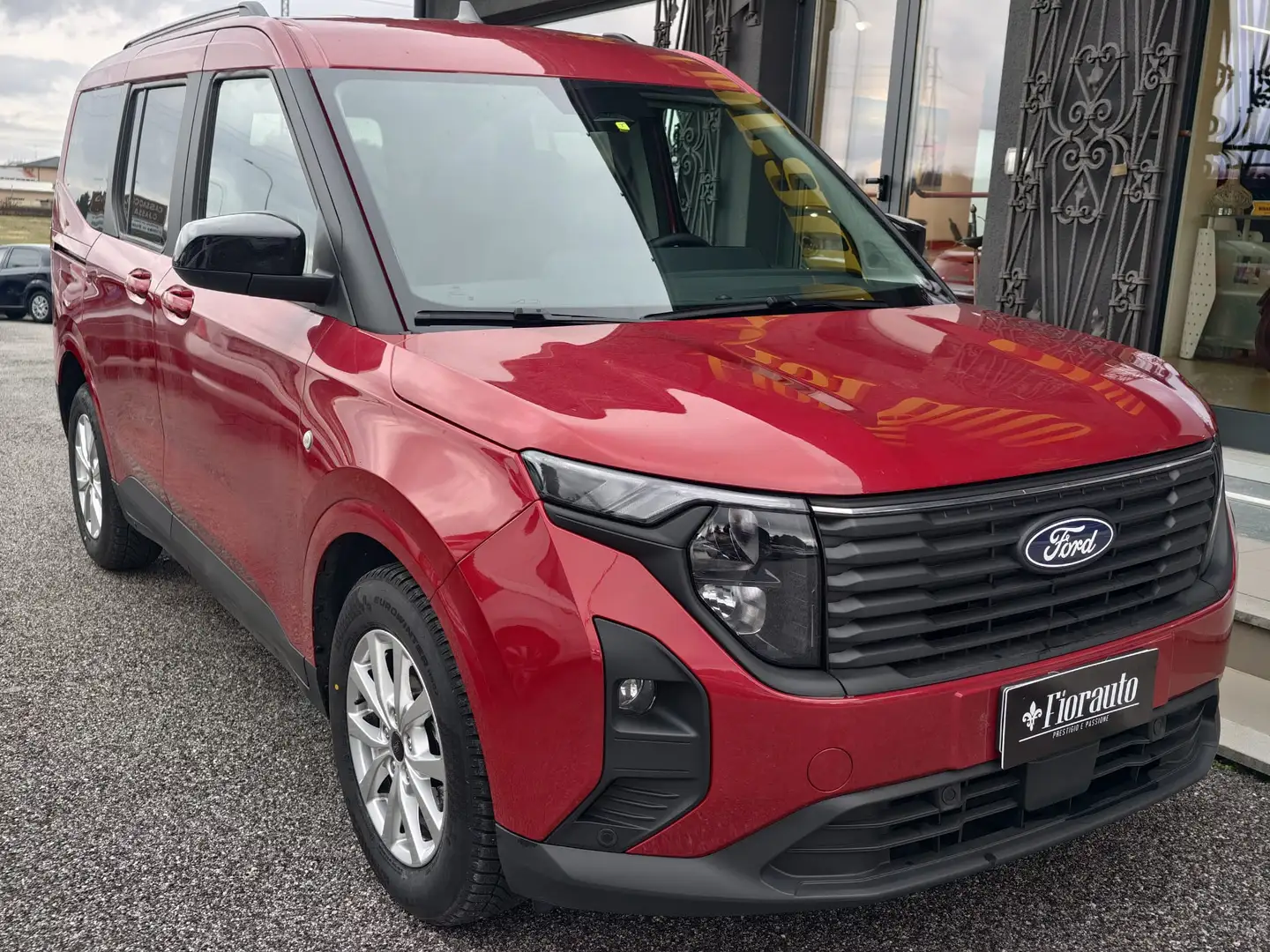 Ford Courier Hybrid125cv 7 anni garanzia Rojo - 2