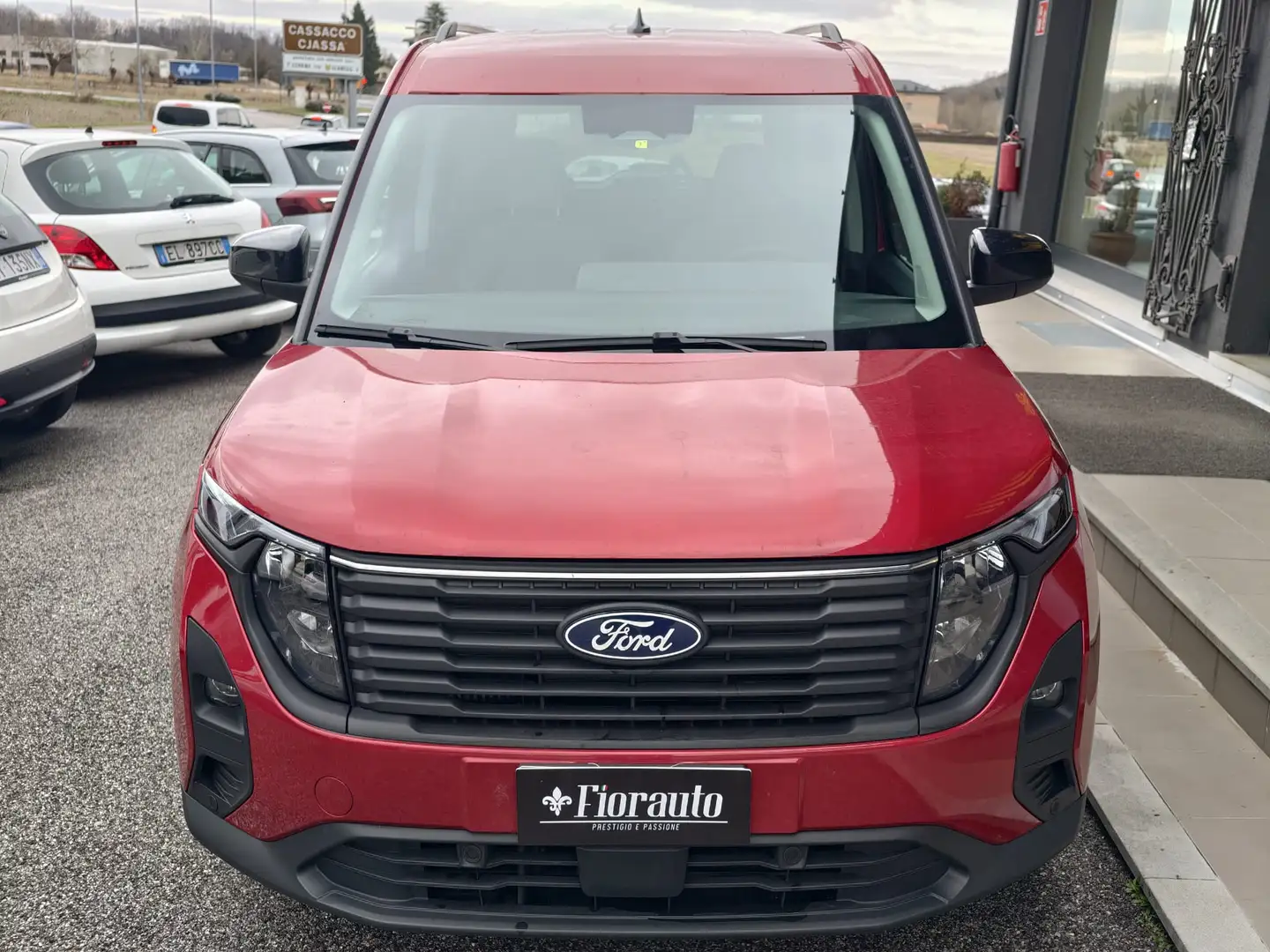 Ford Courier Hybrid125cv 7 anni garanzia Rojo - 1