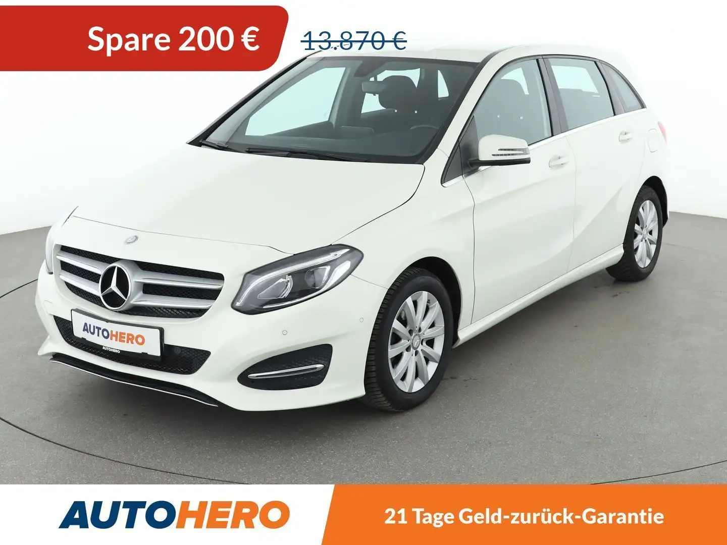 Mercedes-Benz B 180 Style Aut.*LED*NAVI*TEMPO*CAM*PDC*SHZ*KLIMA* Weiß - 1
