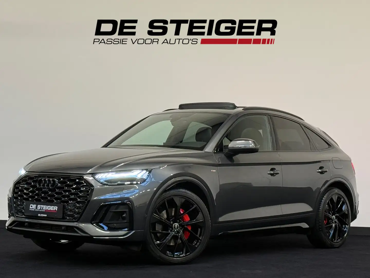 Audi Q5 50 TFSI e 3 x S line ACC Pano RS Seats Luchtvering Grigio - 1