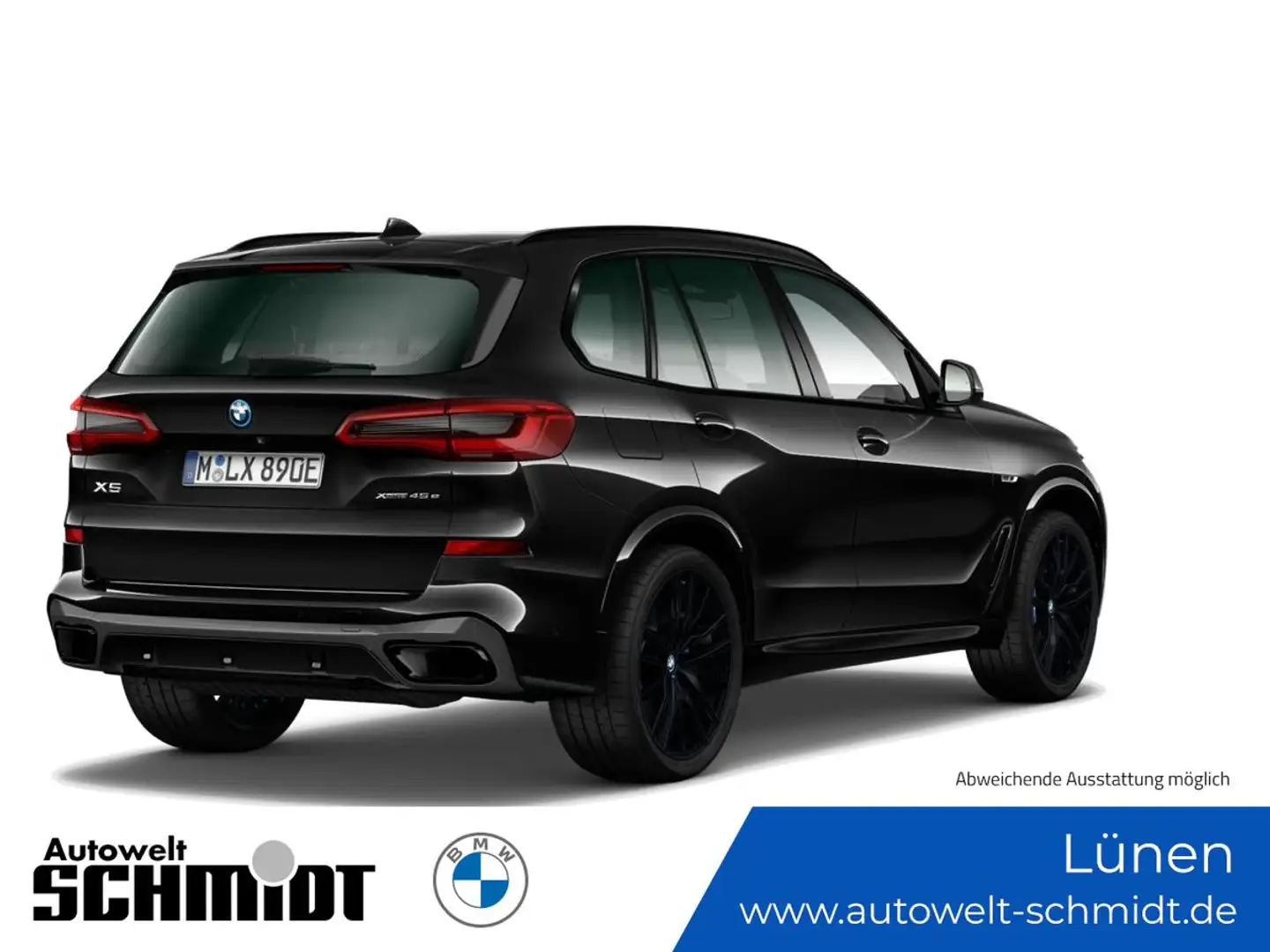 BMW X5 xDrive45e M Sportpaket + 2Jahre-BPS.-GARANTIE Schwarz - 2