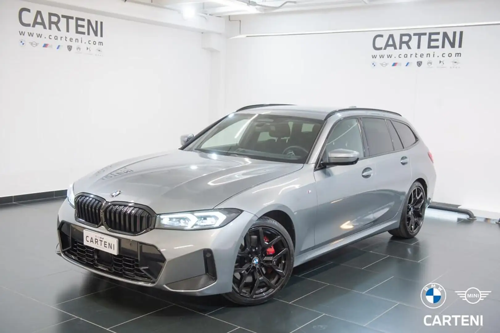 BMW 320 d Touring mhev 48V Msport xdrive auto Grigio - 1