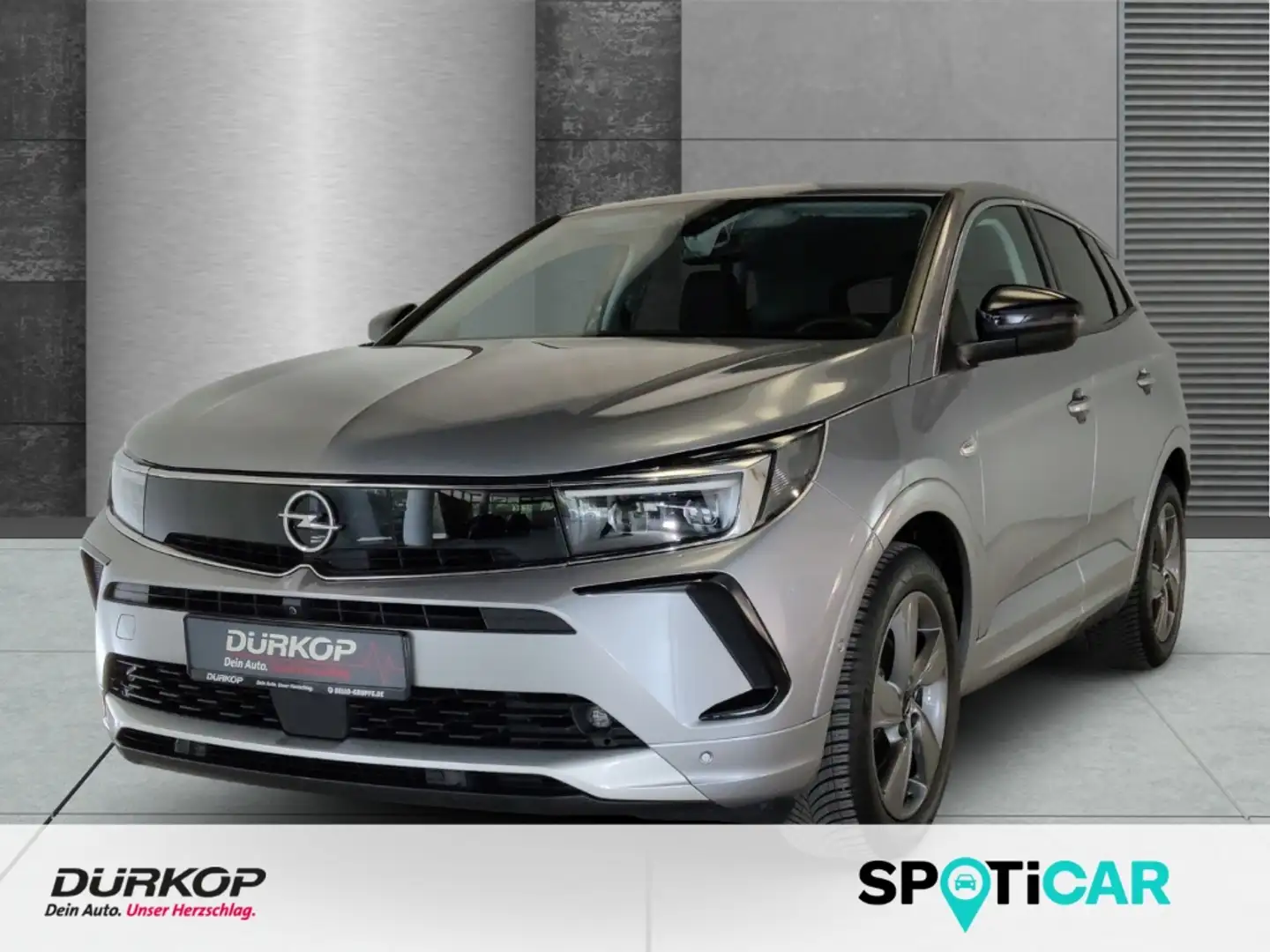 Opel Grandland 1.2 Elegance Navi 360 Kamera El. Heckklappe LED AC Grau - 1