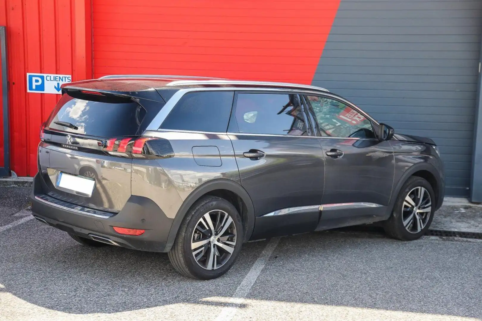 Peugeot 5008 1.6i PureTech 180 EAT8 GT Line 7 PLACES CUIR CAMER Gris - 2