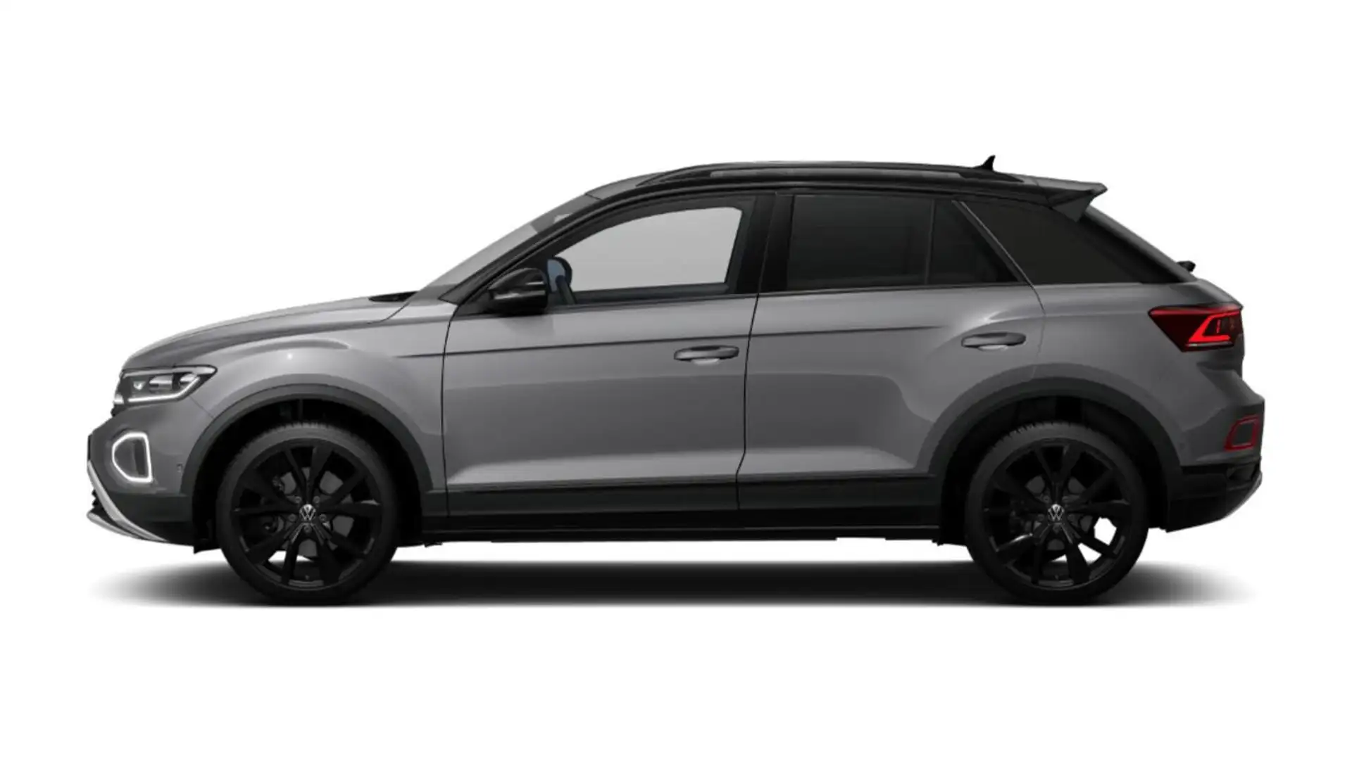 Volkswagen T-Roc Style 1.5 TSI DSG BlackP Matrix Nav IQ 19Z 110 ... Grau - 2