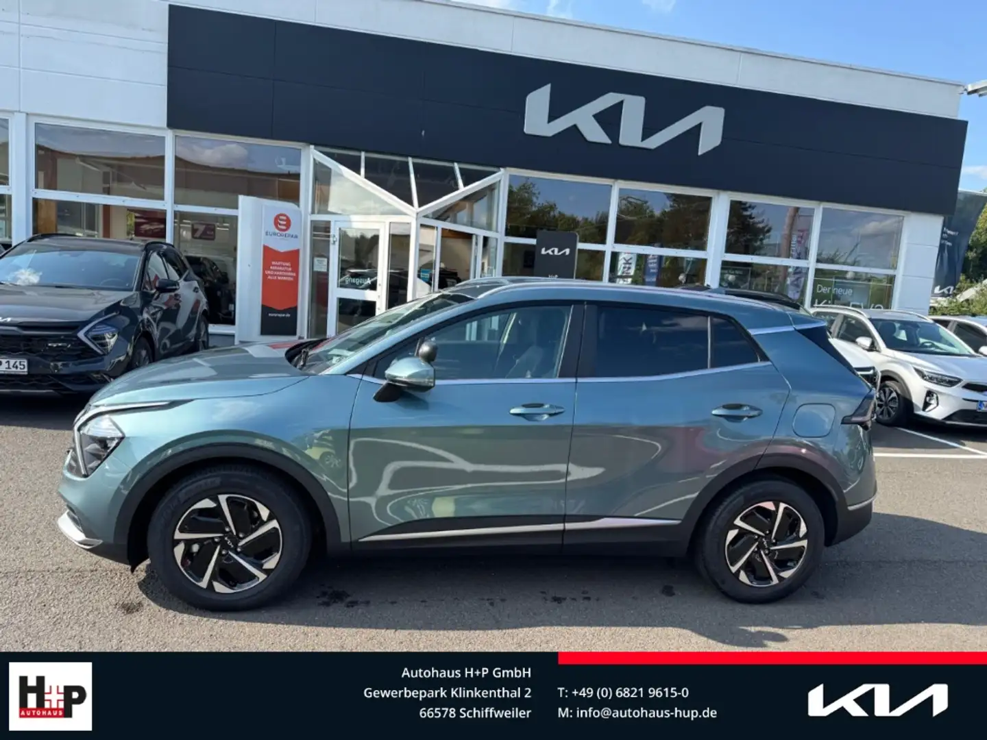 Kia Sportage Vision 1.6 CRDi Mild Hybrid EU6e Klimaanlage Apple Gris - 2