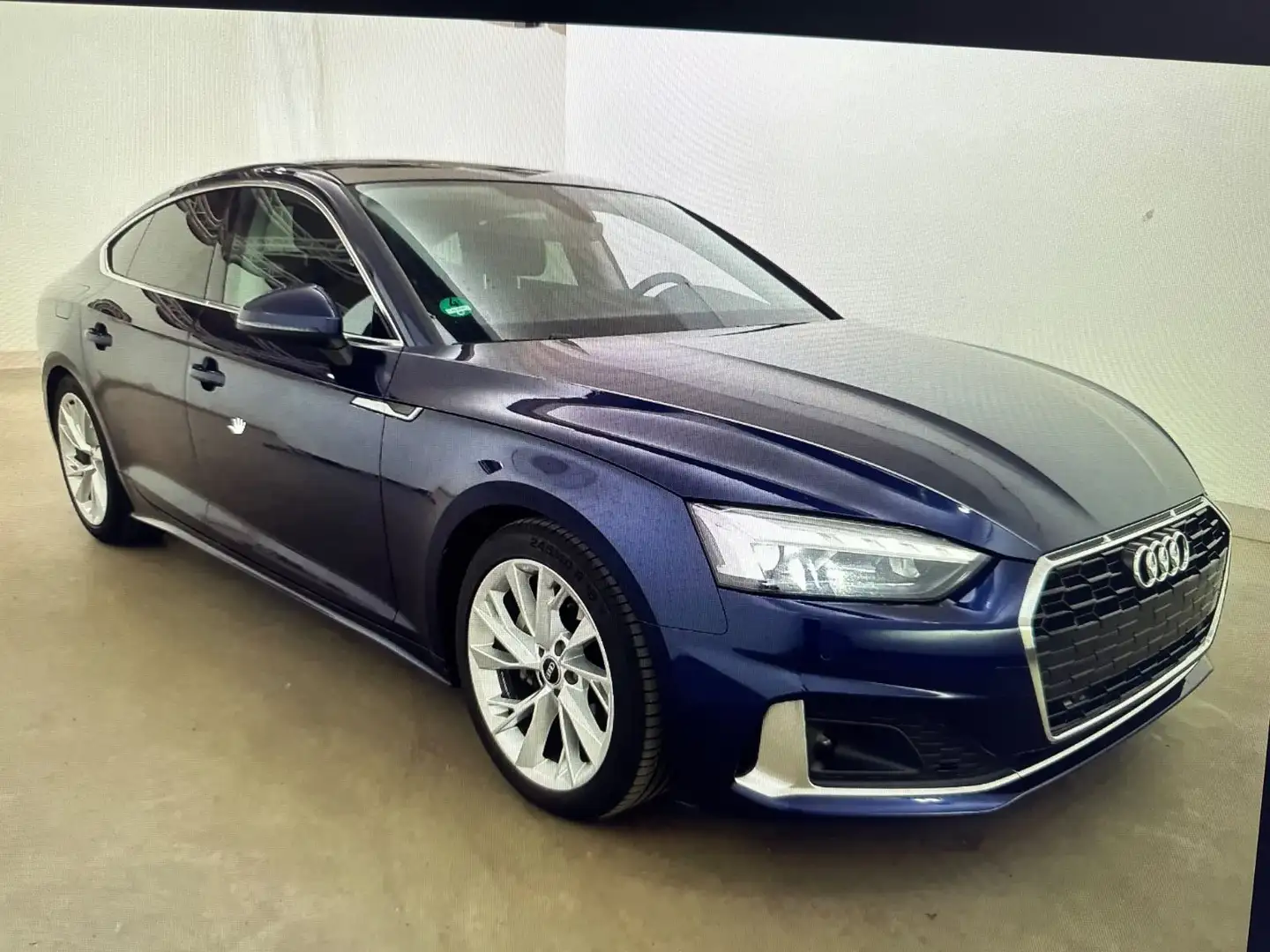 Audi A5 Sportback 40 TDI Sport/Navi/ACC/Led/ Bleu - 2