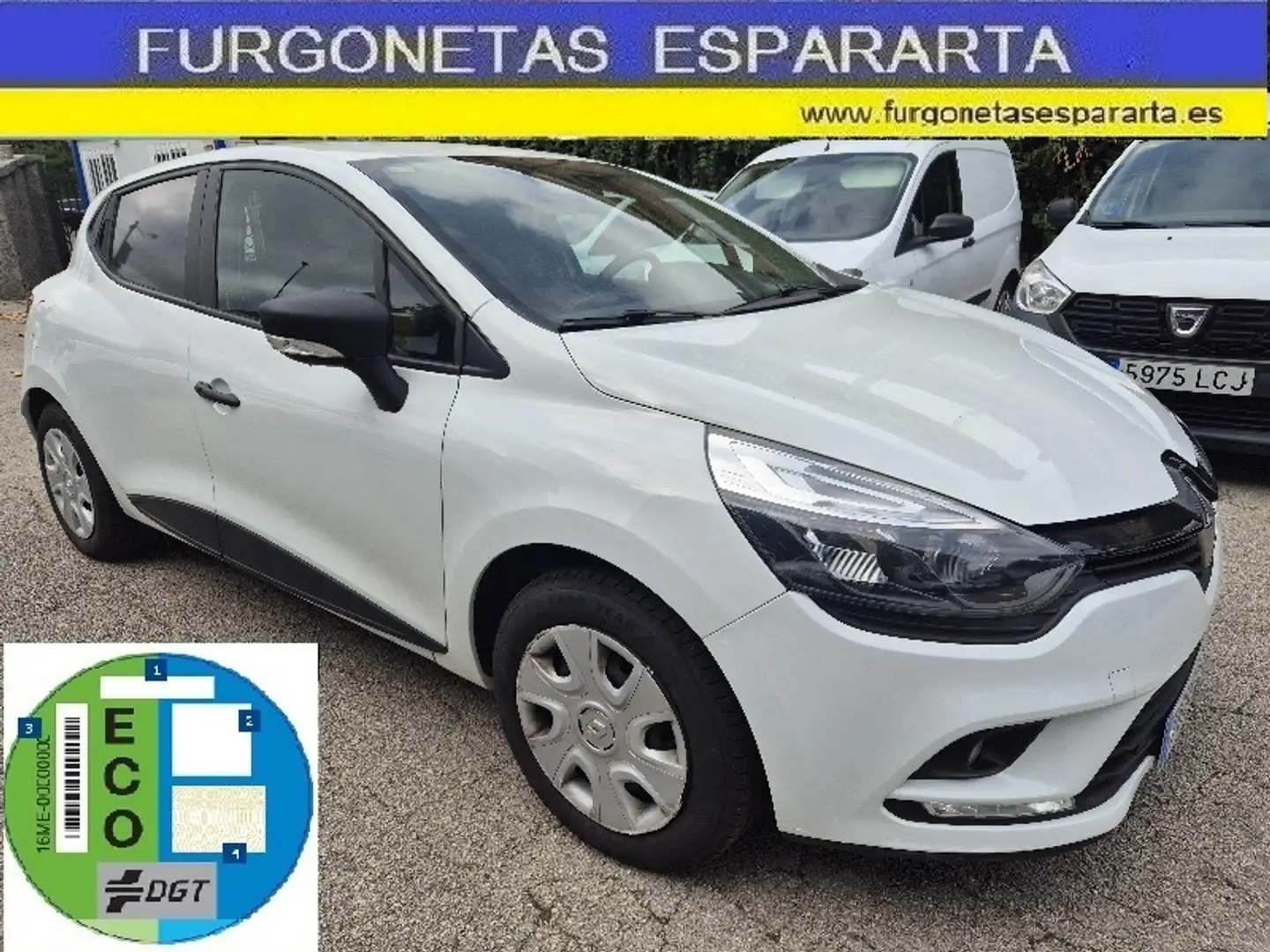 Renault Clio Societé 4 TCe Energy GLP Blanco - 1