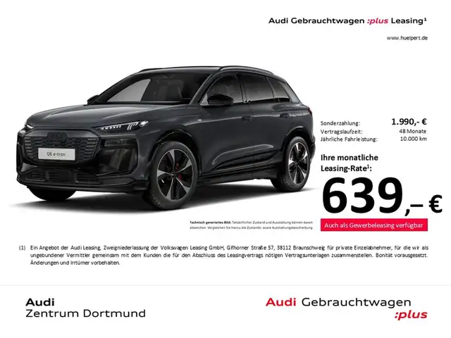 Audi Q6 e-tron quattro S LINE BLACKPAK PANO B&O AHK