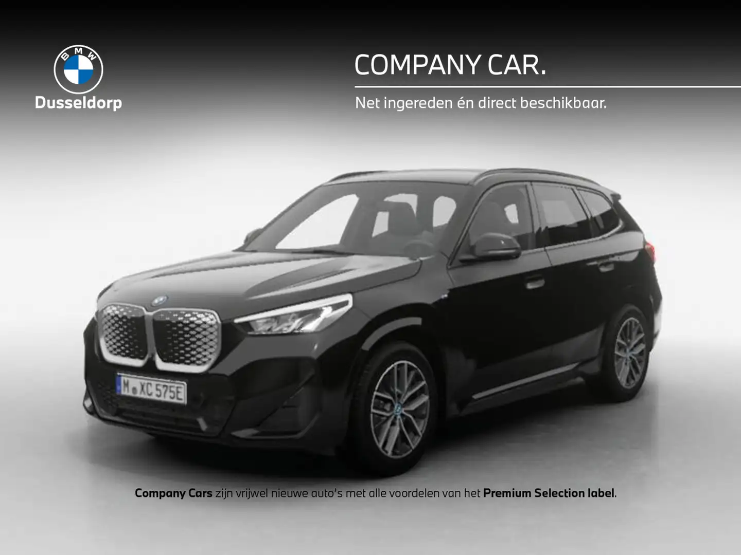 BMW iX1 eDrive20 67 kWh Zwart - 1