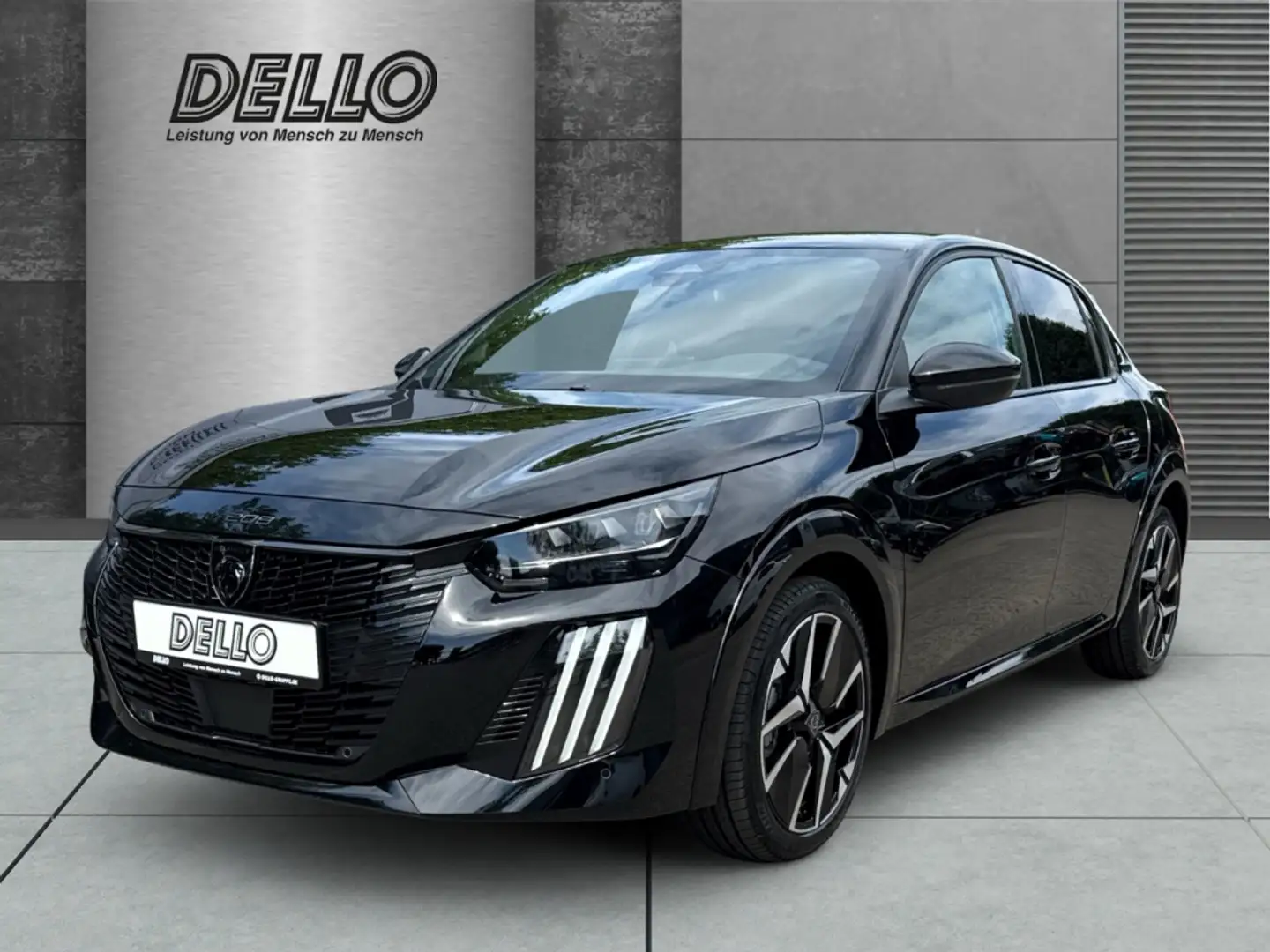 Peugeot 208 Hybrid 1.2 EU6e GT HYBRID 110 e-DSC6 Schwarz - 1