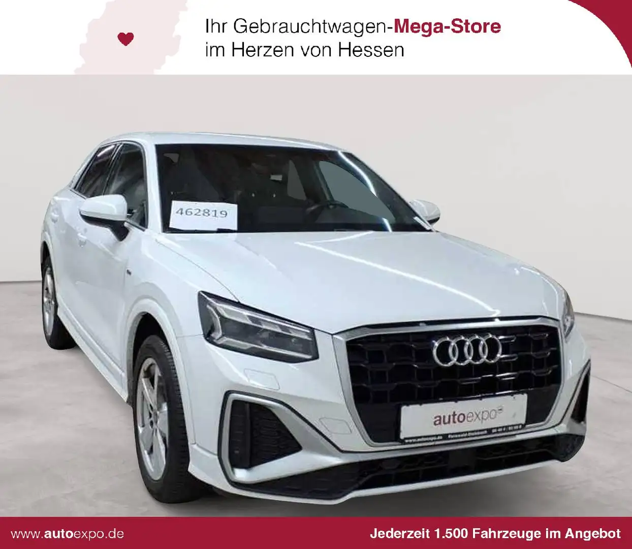 Audi Q2 Q2 35 TDI S tronic S line Navi AHK LED Weiß - 1