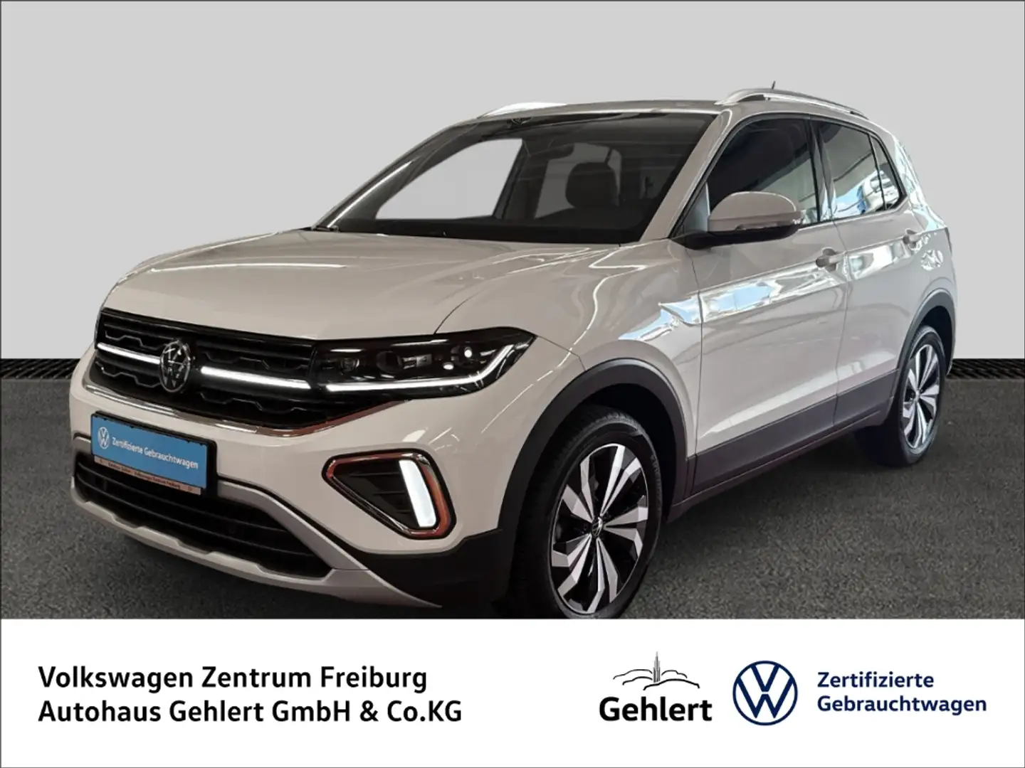 Volkswagen T-Cross Style 1.0 TSI DSG Navi LED Klima IQ.Light Weiß - 1