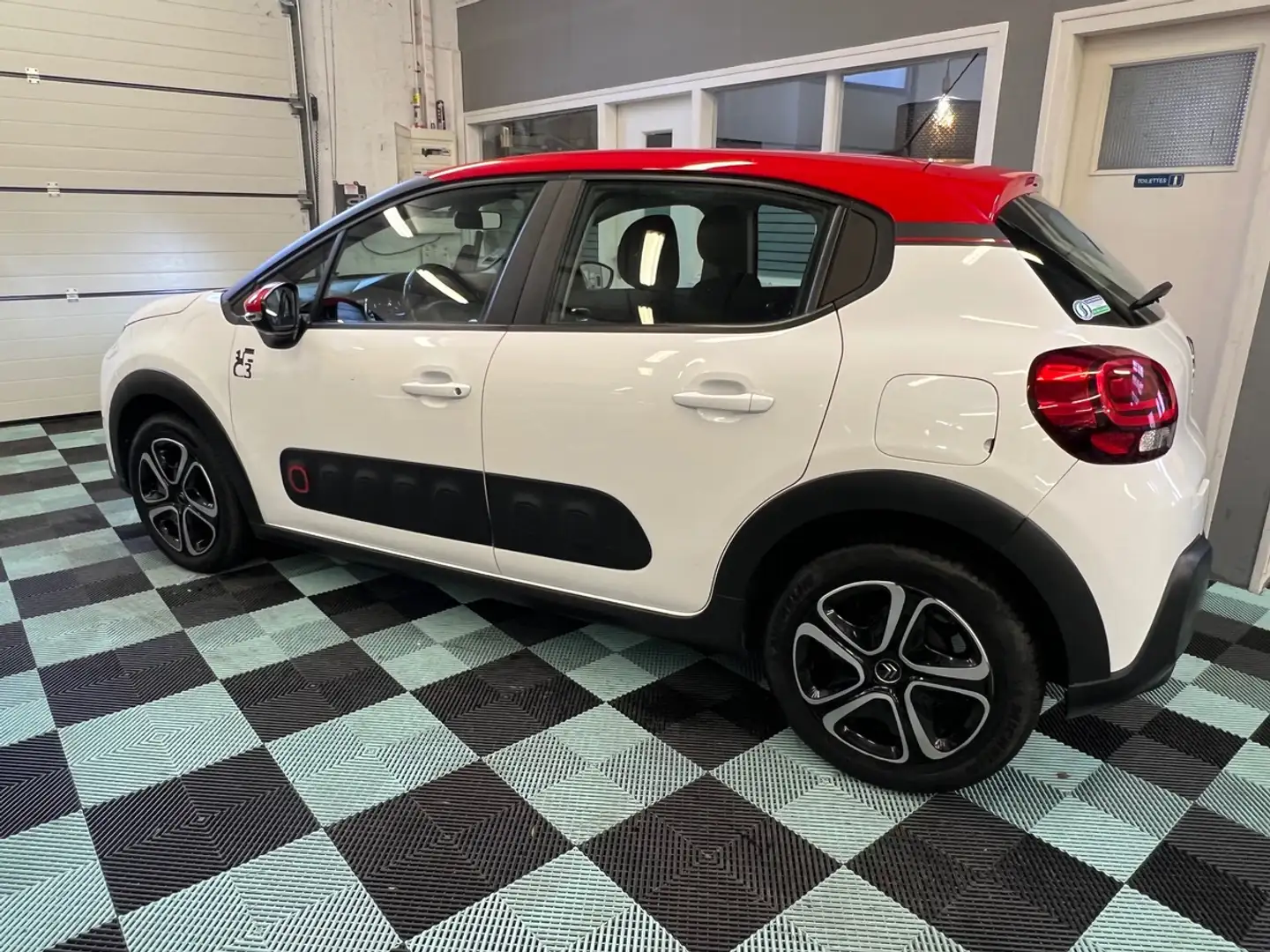 Citroen C3 82 CV GRAPHIC  2019 GPS/RADAR RECUL DISTRIB OK Blanco - 2