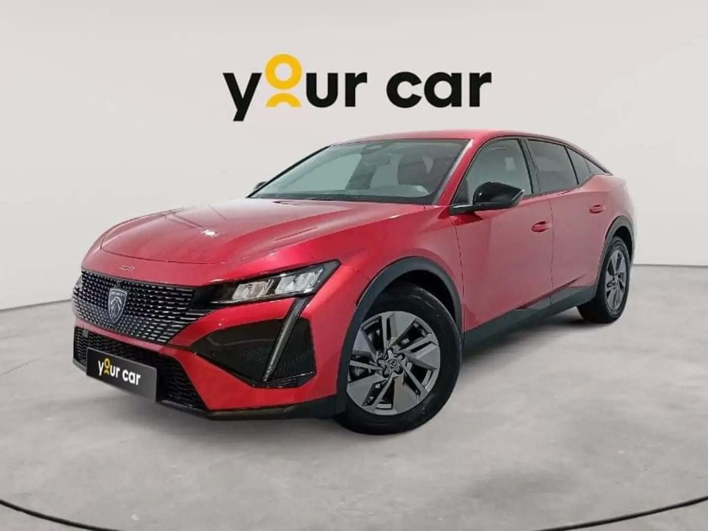 Peugeot 408 Hybrid 136 Allure e-DCS6 Rojo - 1