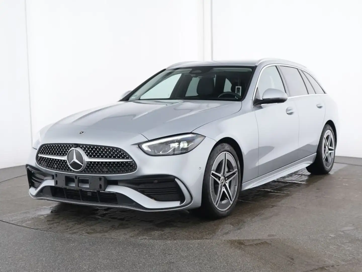 Mercedes-Benz C 220 d AMG-Line+AHK+Memory-P+MBUX+Navi-Prem+LED Silber - 2