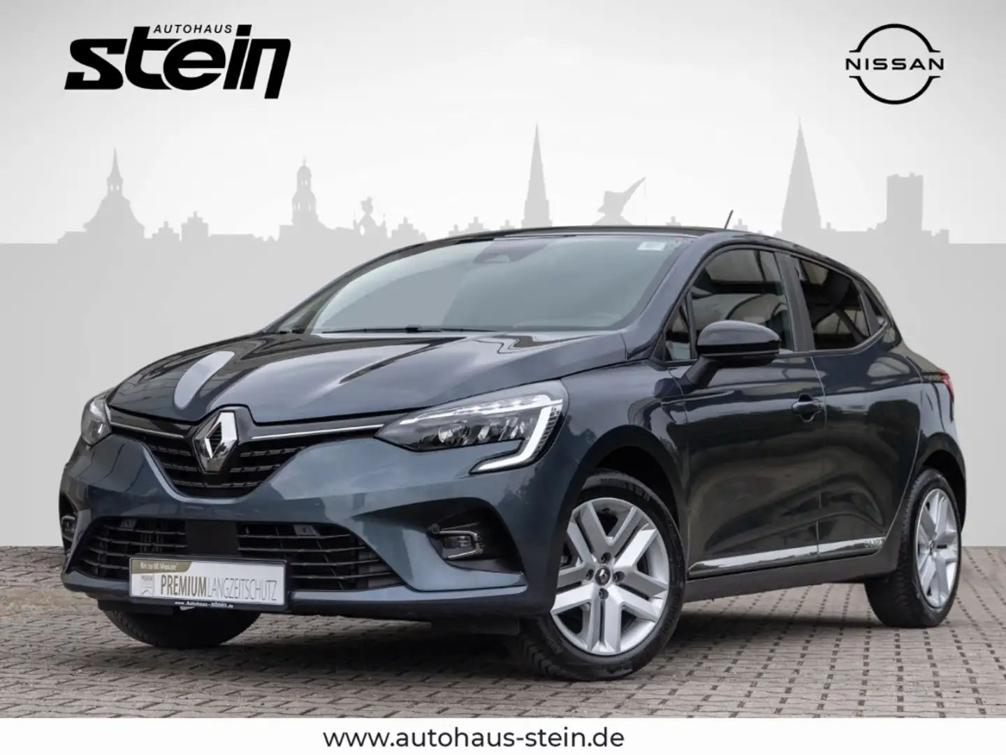 Renault Clio V Business Edition TCe 90 X-tronic Klima Apple Car Grau - 1