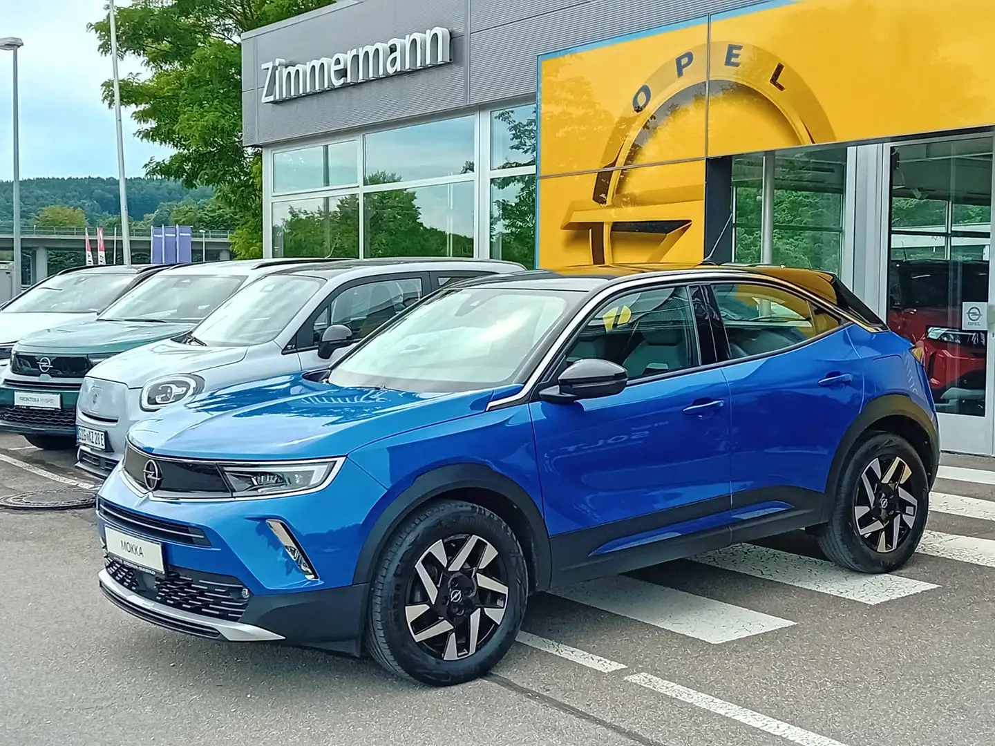 Opel Mokka Elegance SHZ Klima PDC Azul - 1