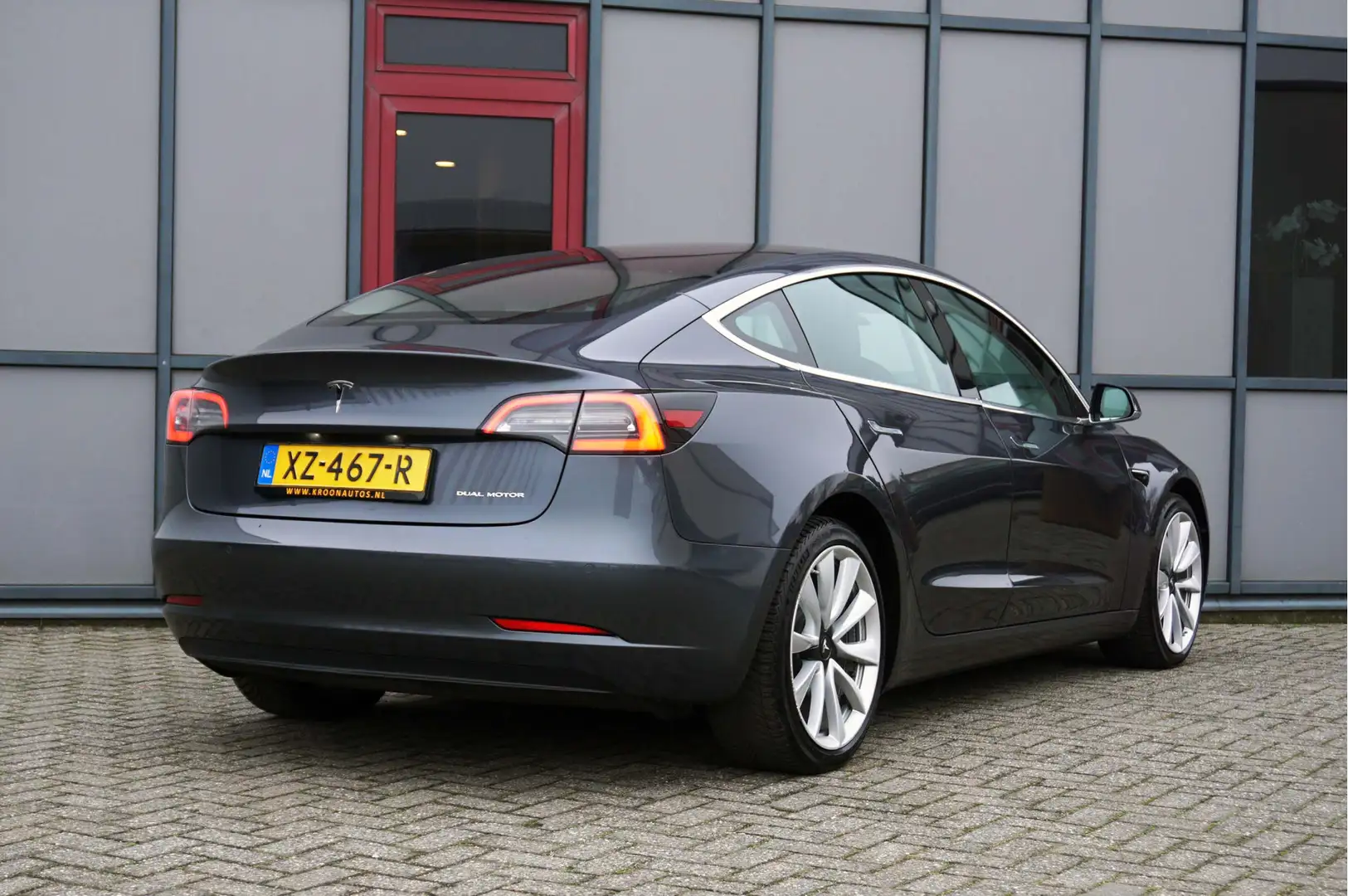 Tesla Model 3 Long Range AWD 75kWh SOH 89% Gris - 2