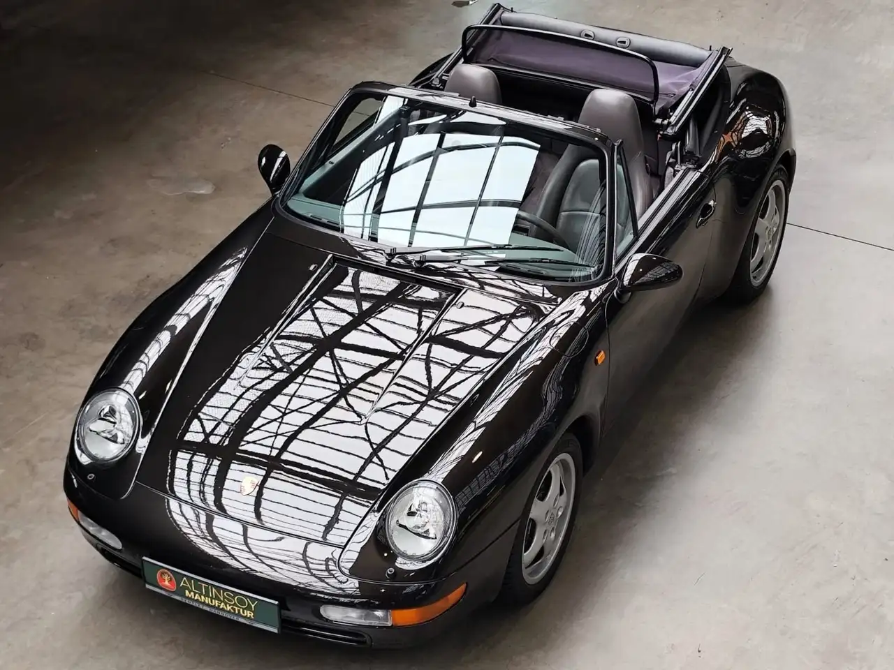 Porsche 993 Carrera Cabriolet BRD 1.Hand, foto 2
