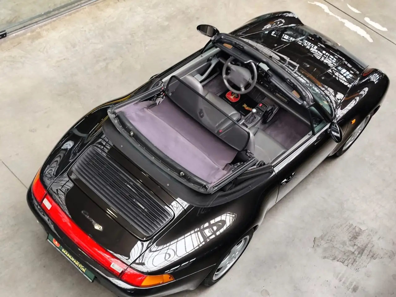 Porsche 993 Carrera Cabriolet BRD 1.Hand, foto 6