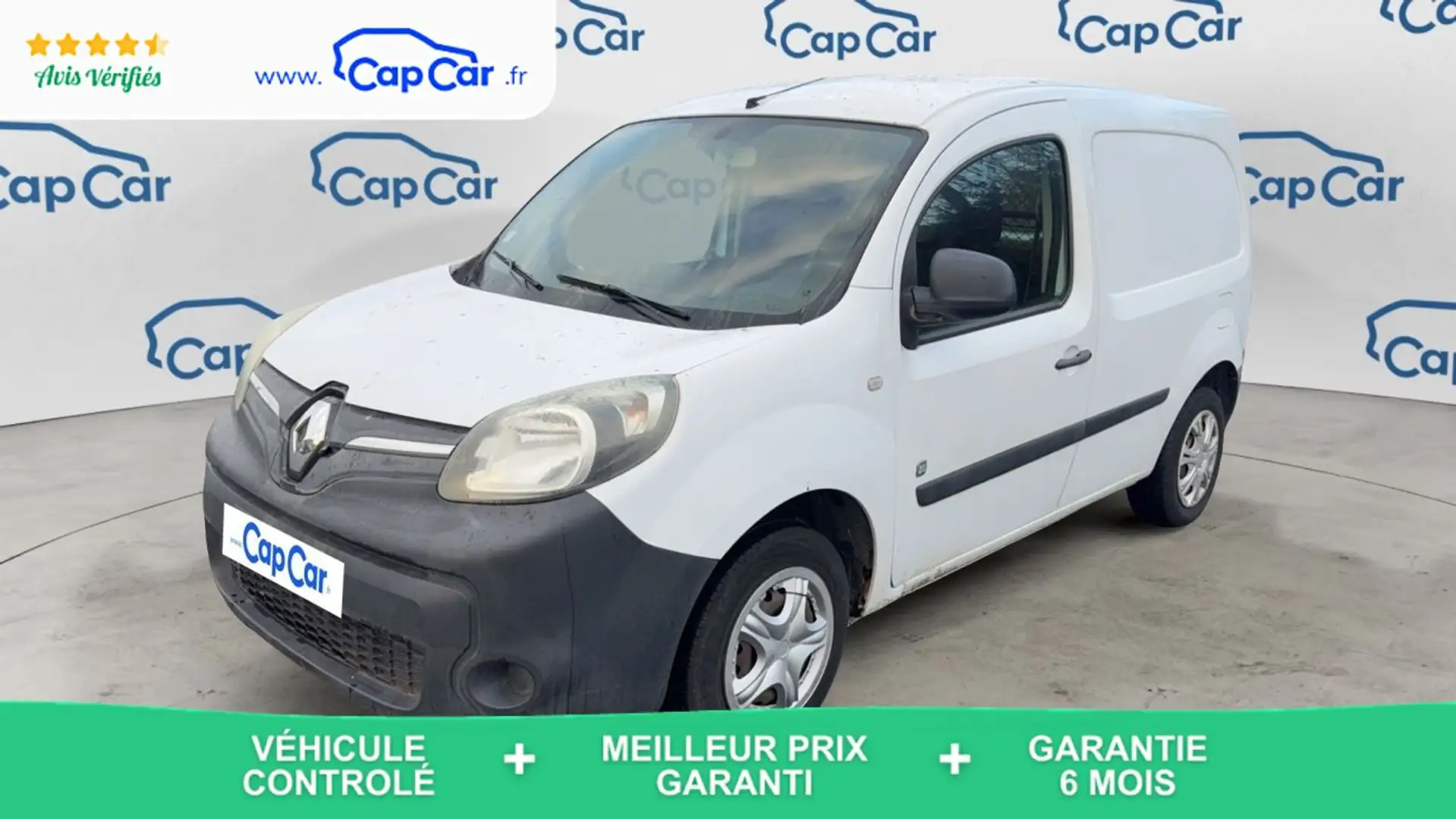 Renault Kangoo Z.E. ZE VU 44kWh 60ch Confort Blanc - 1
