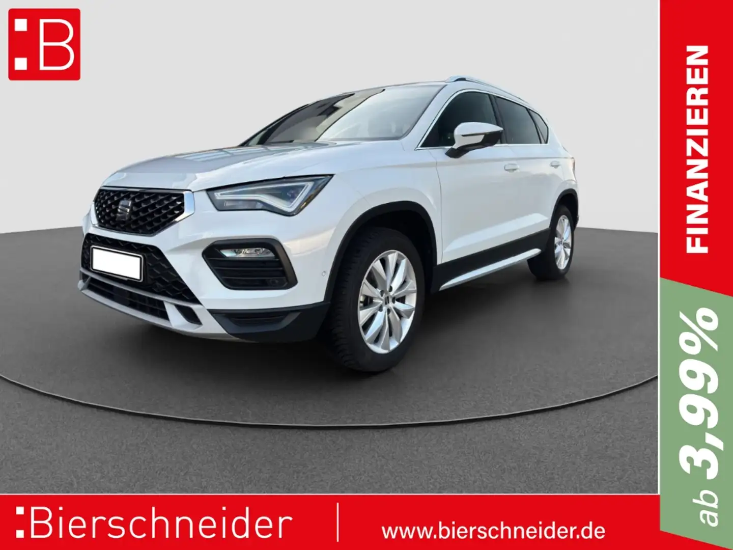 SEAT Ateca 1.5 TSI DSG Xperience NAVI REAR VIEW SHZ Weiß - 1