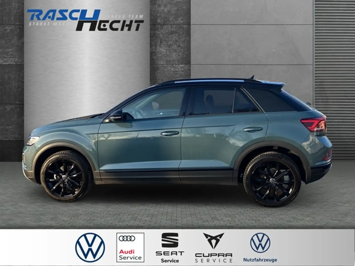 Volkswagen T-Roc Style 1.0 TSI*LED*NAVI*SHZ*PDC* Blau - 2