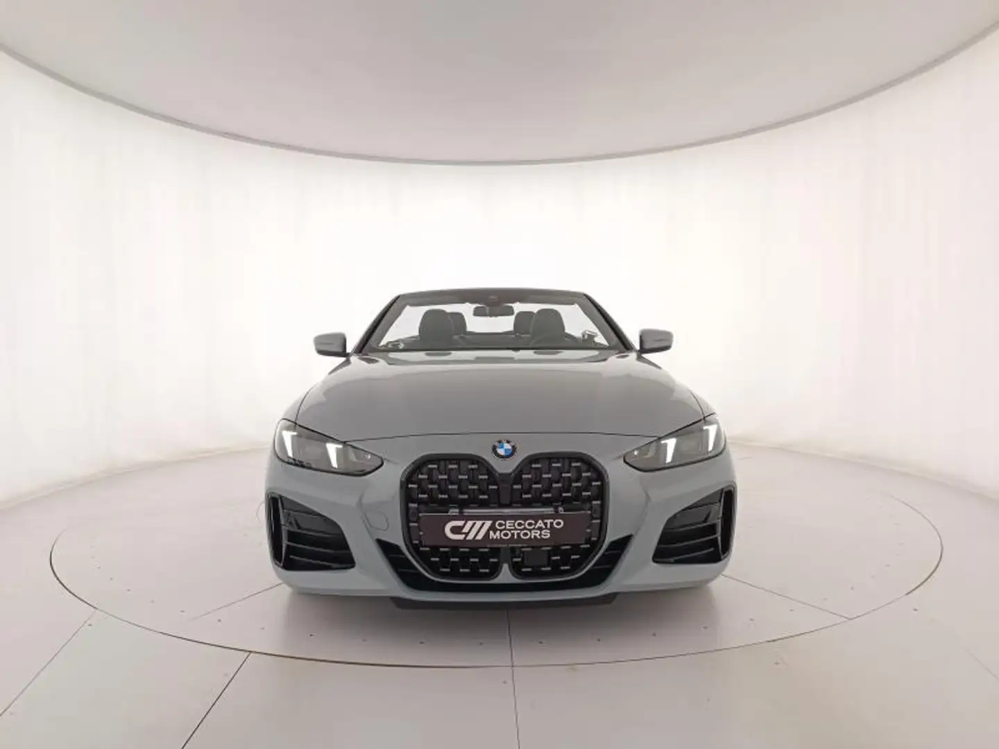 BMW 420 d Cabrio mhev 48V Msport auto Grigio - 2