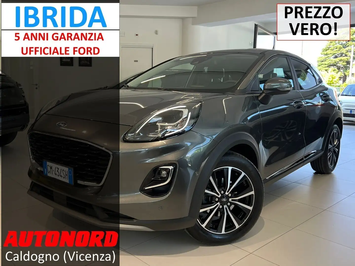 Ford Puma 1.0 EcoBoost Hybrid 125 CV S&S Titanium Gris - 1
