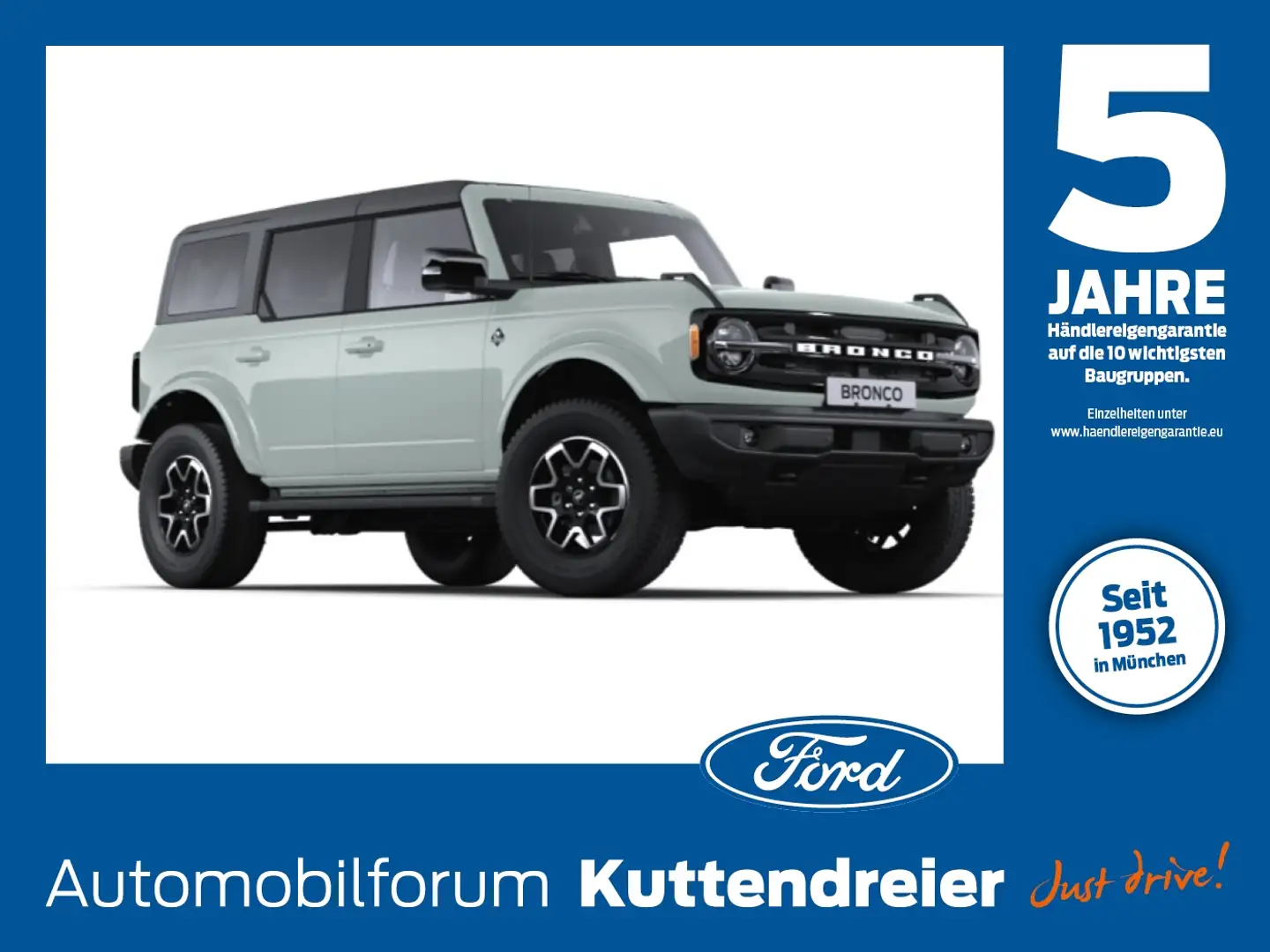 Ford Bronco TG1 2.7 EcoBoost Outer Banks LED elSitz Szürke - 1
