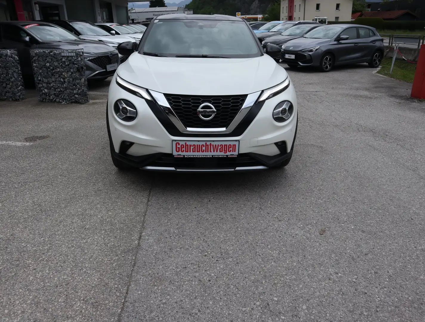 Nissan Juke DIG-T 117 N-Design Aut. Weiß - 2