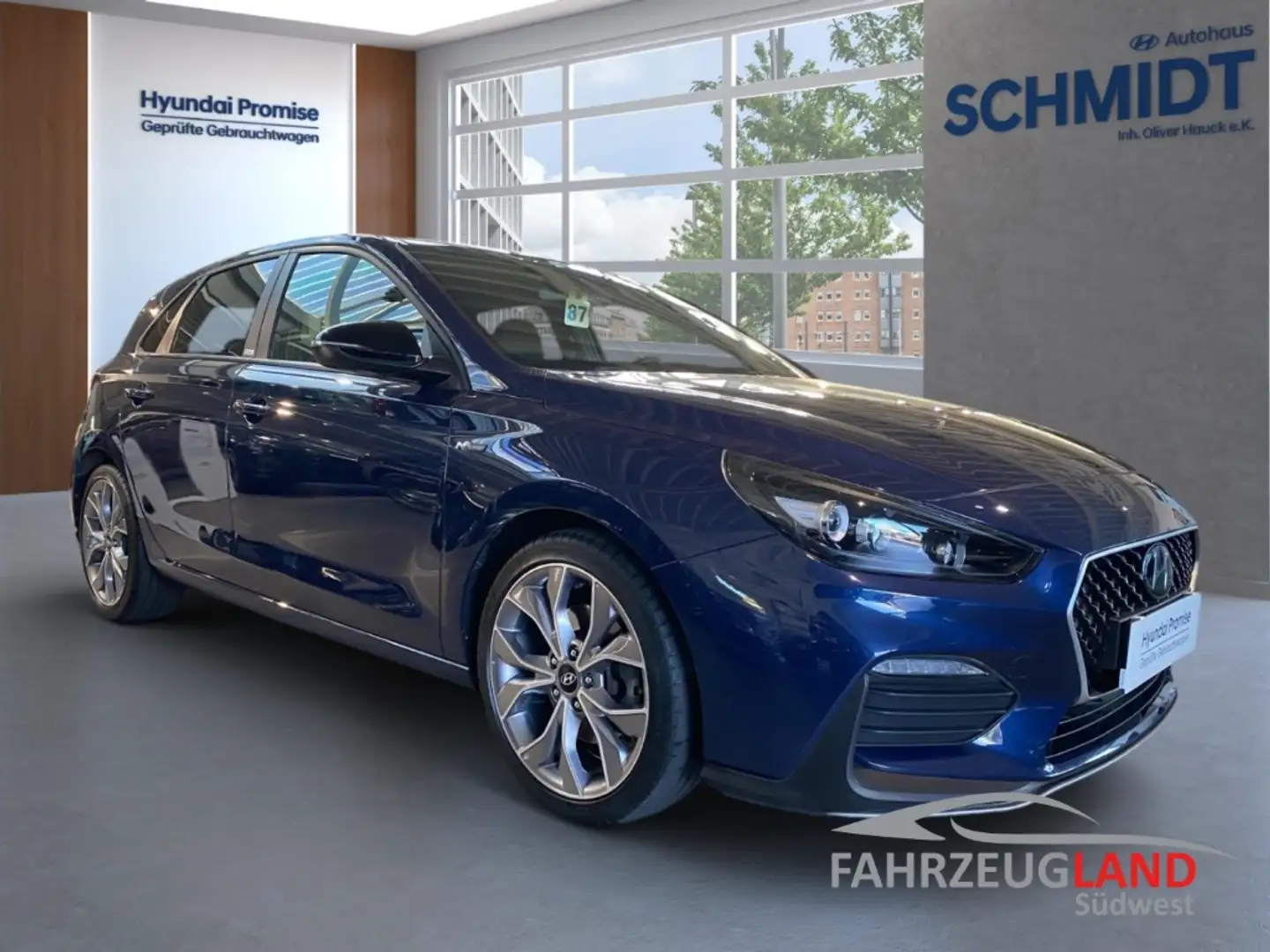 Hyundai i30 N Line 1.4 T-GDI Navi LED Apple CarPlay Android Au Blau - 2