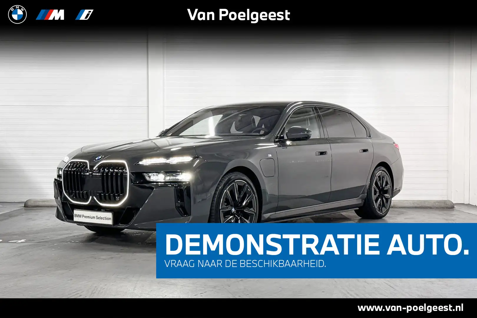 BMW 750 7 Serie 750e xDrive | M-Sport Pro | Innovation Pac Szary - 1