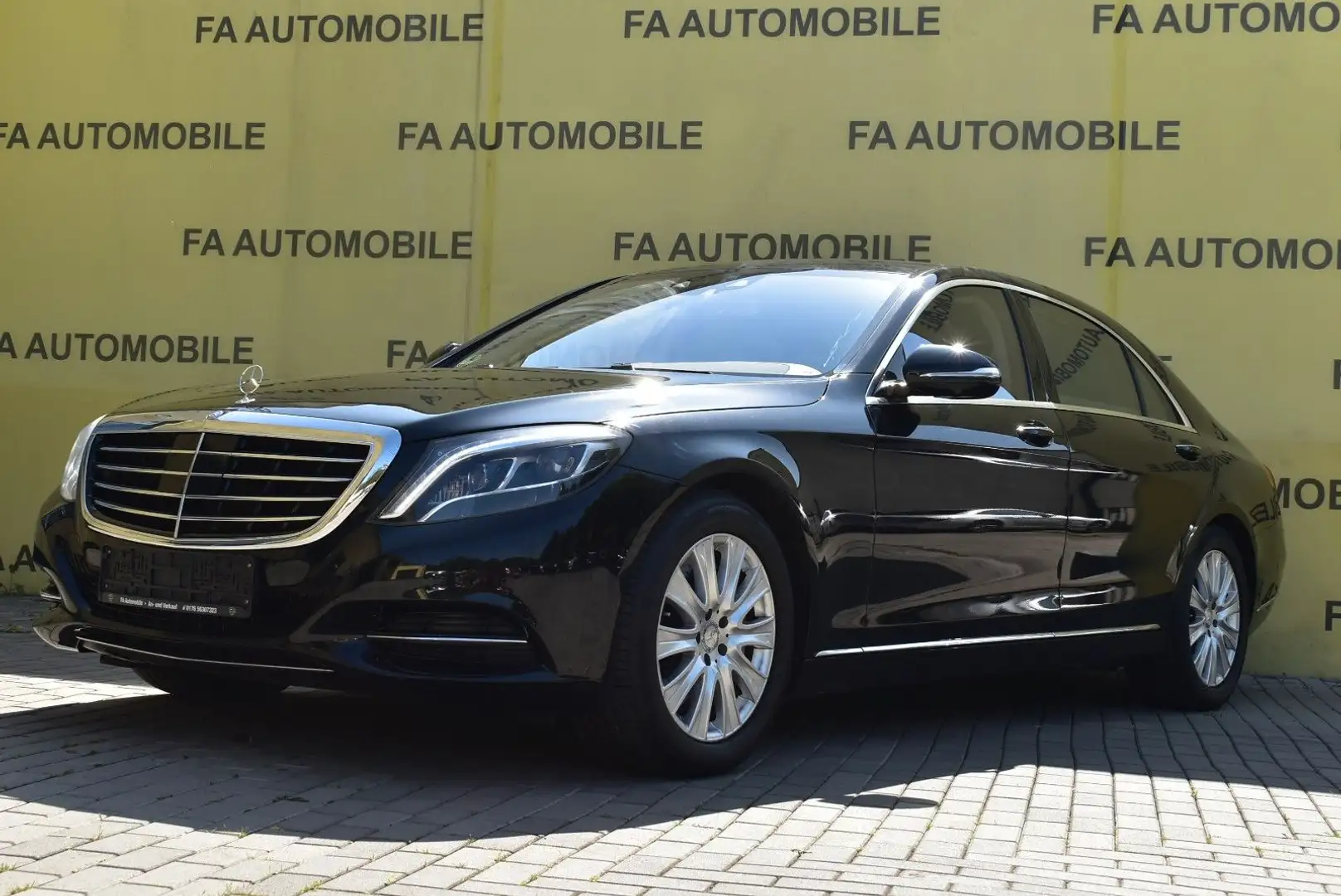 Mercedes-Benz S 500 4Matic L/360°/DISTRONIC/SHZx4/SITZBEL./ Чорний - 1