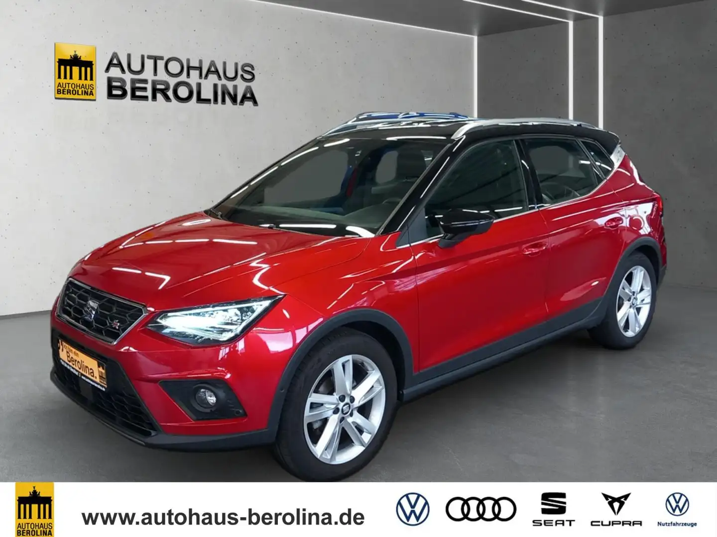 SEAT Arona 1.0 TSI FR DSG *ACC*Vision+*LED*NAV*SHZ* Rojo - 2