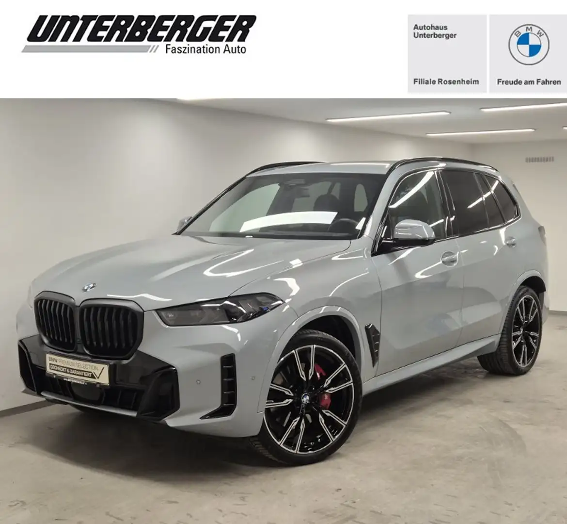 BMW X5 xDrive40d M Sportpaket AHK LED HARMAN/KARDON  DAB Šedá - 1