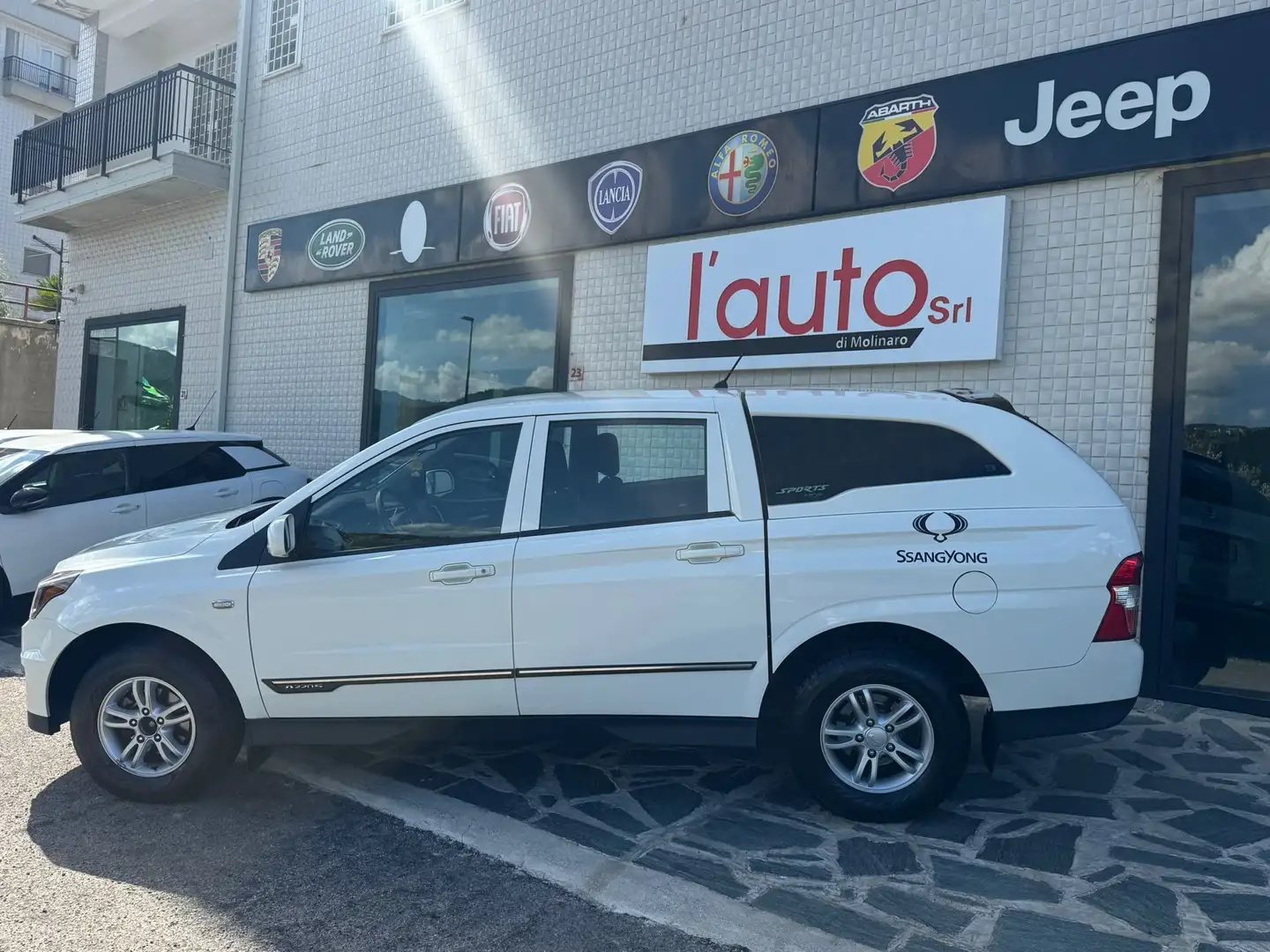 SsangYong Actyon Sports 2.2 Plus 4wd UNICO PROPRIETARIO IMMACOLATO Weiß - 2