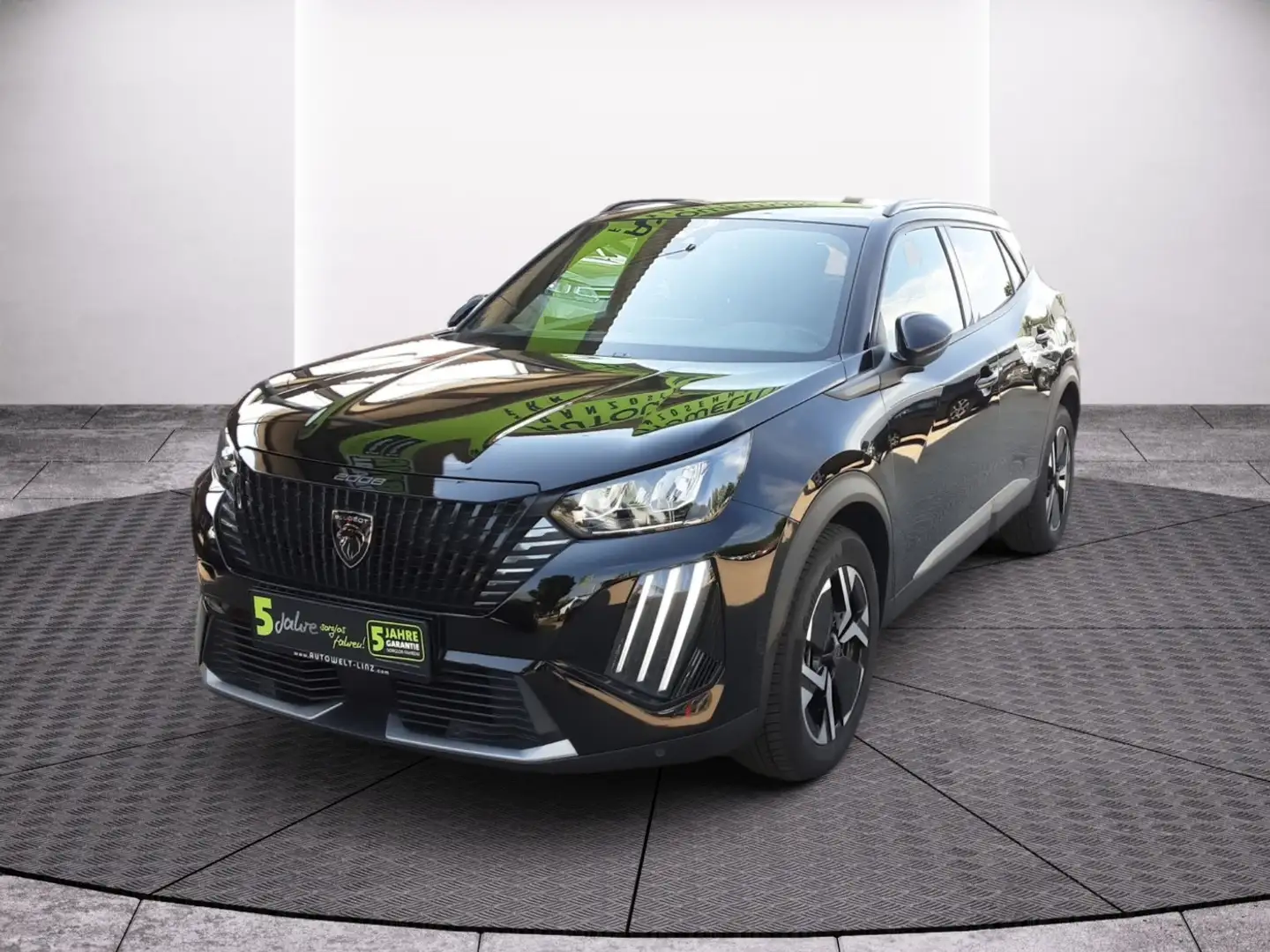 Peugeot 2008 ALLURE PT 100 Schwarz - 2