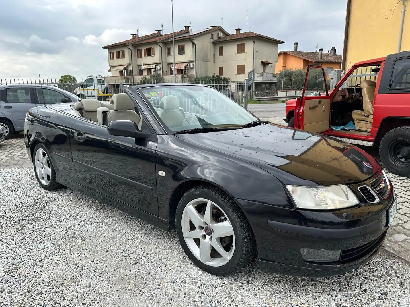 Saab 9-3 9-3 Cabriolet Cabrio 1.8t Vector Schwarz - 2