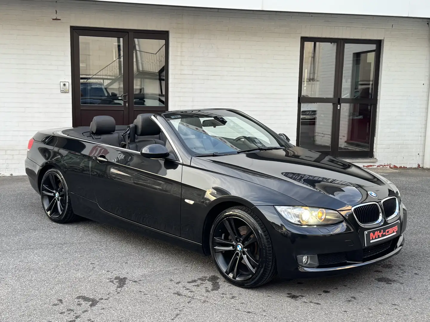 BMW 320 CABRIO 2.0d BOITE AUTO SPORT DESIGN BLACK EDITION Noir - 2