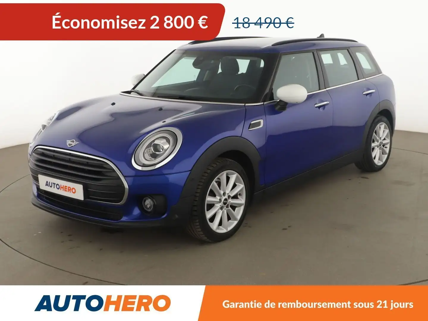 MINI One D Clubman One D BV6 Bleu - 1