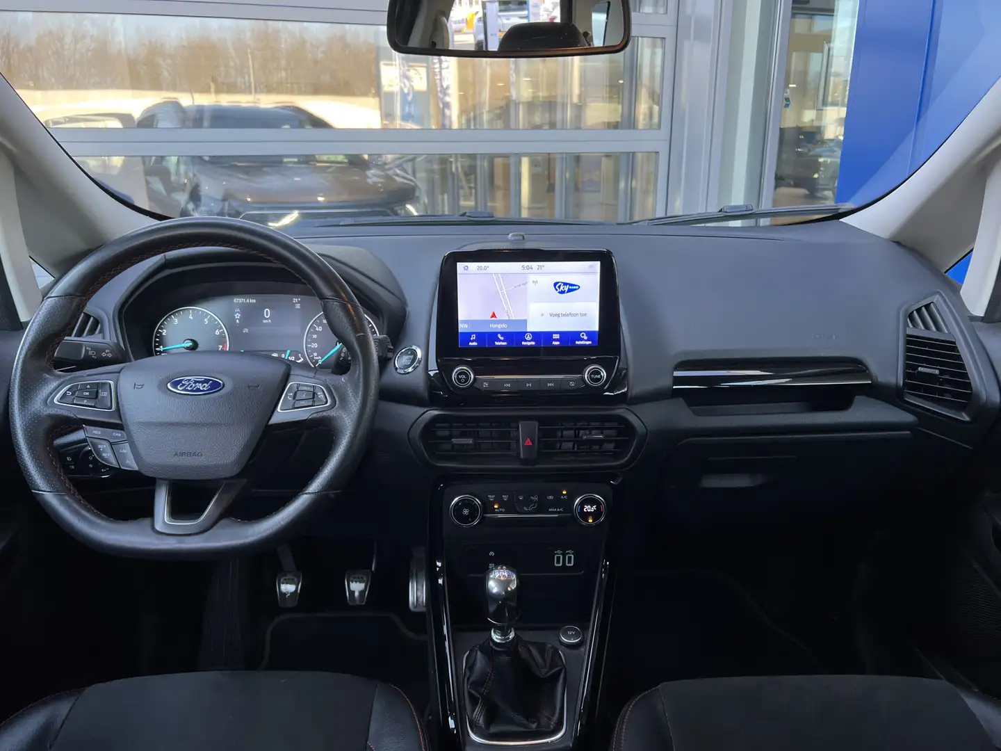 Ford EcoSport 1.0 EcoBoost ST-Line Black | Navigatie | Cruise Co Grau - 2