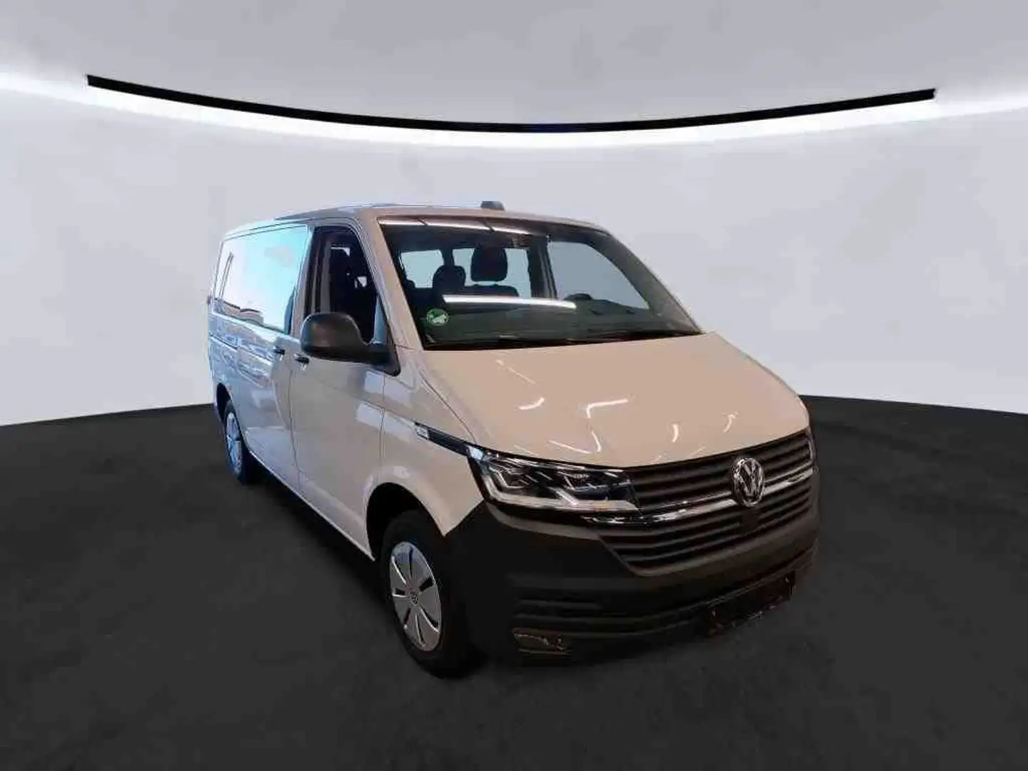 Volkswagen T6 Transporter T6.1 2.0 TDI DSG Transporter*STANDH*AHK*8-SITZE* Blanc - 2