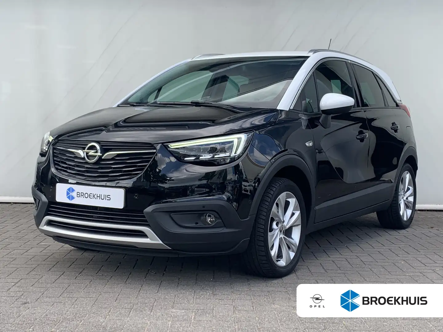 Opel Crossland X 1.2 Turbo Ultimate Airco | AGR-Stoelen | Cruise Co Negro - 1