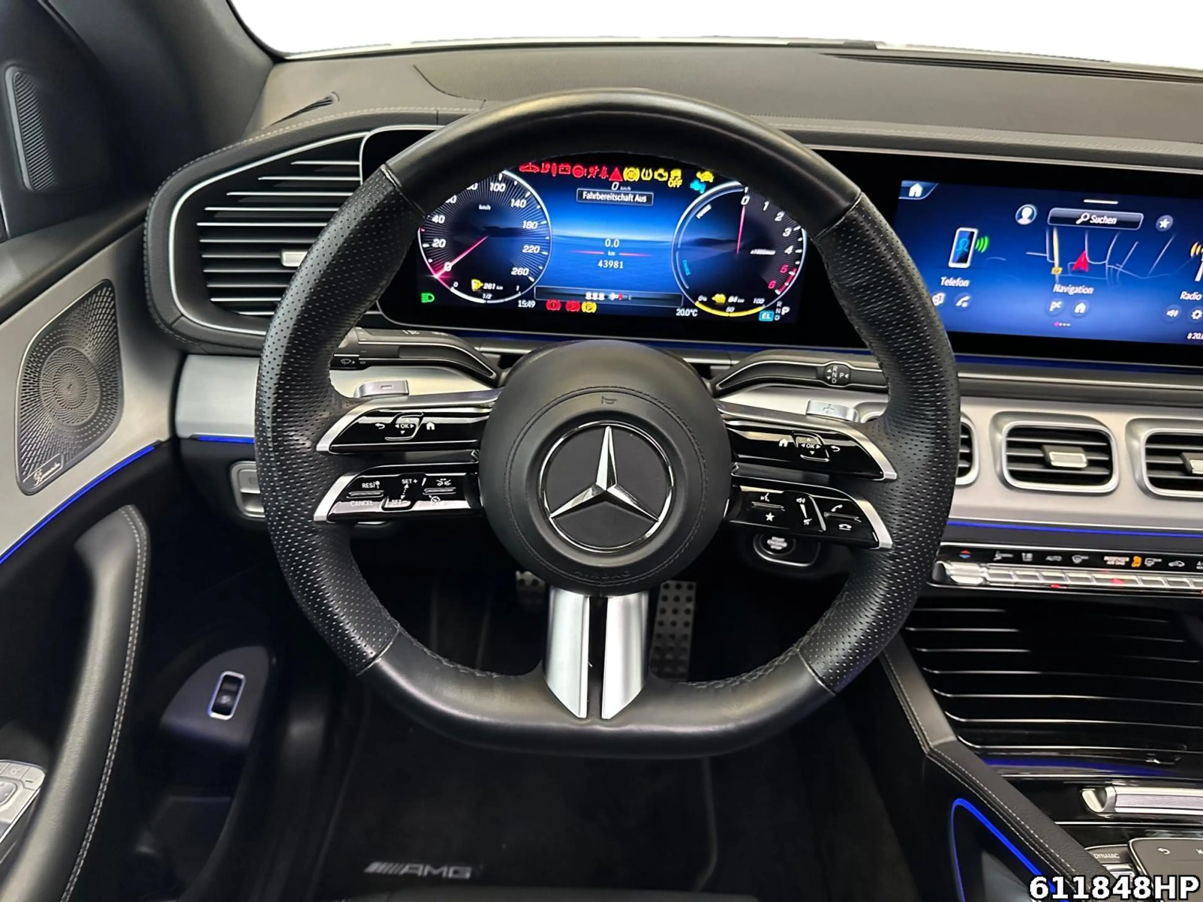 Mercedes-Benz GLE 350 de 4M Coupé AMG Line Night AHK Distr. Airmat. — photo 9