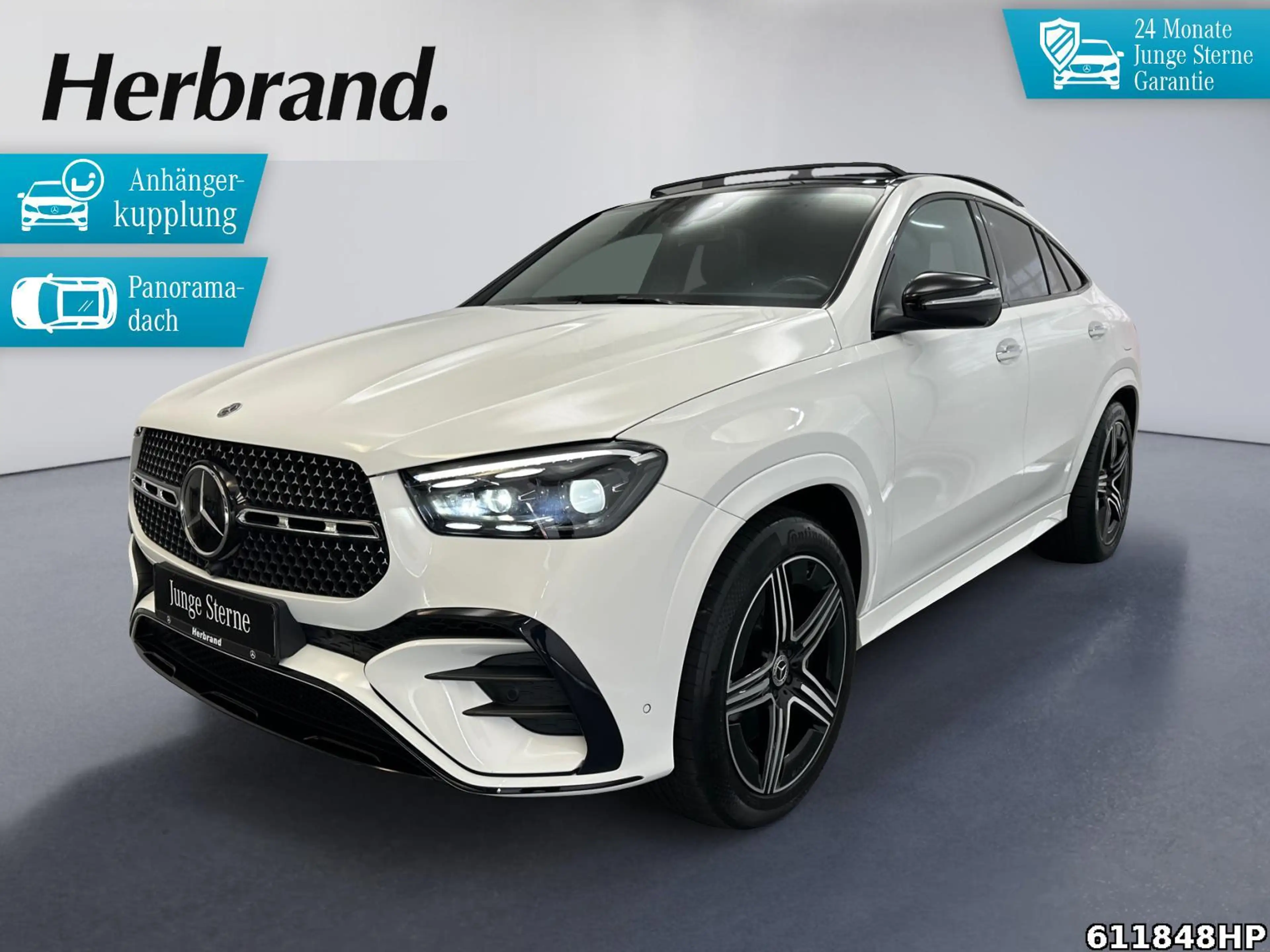 Mercedes-Benz GLE 350 de 4M Coupé AMG Line Night AHK Distr. Airmat.